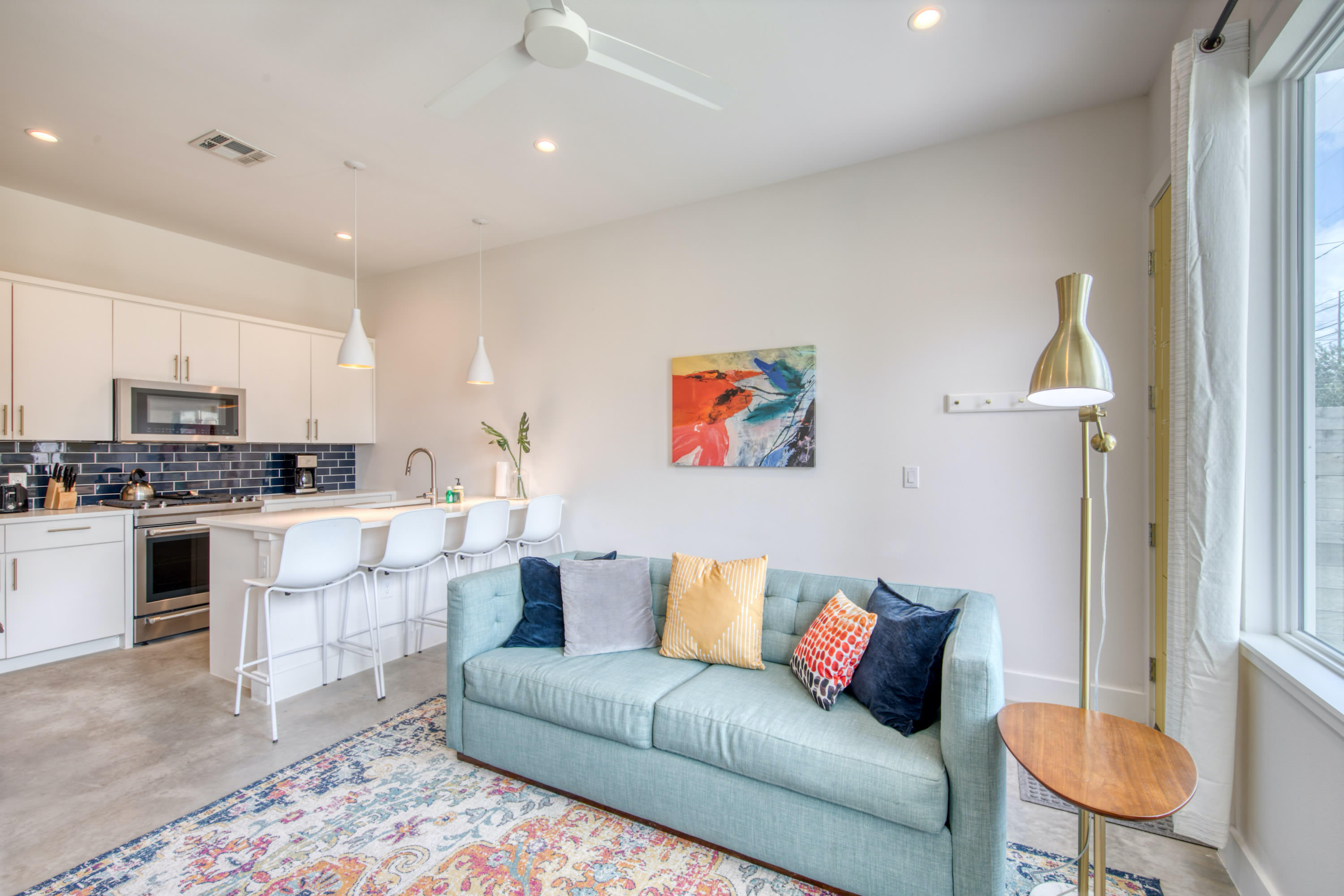 Conveniently located, Upstairs Deck BBQ 8