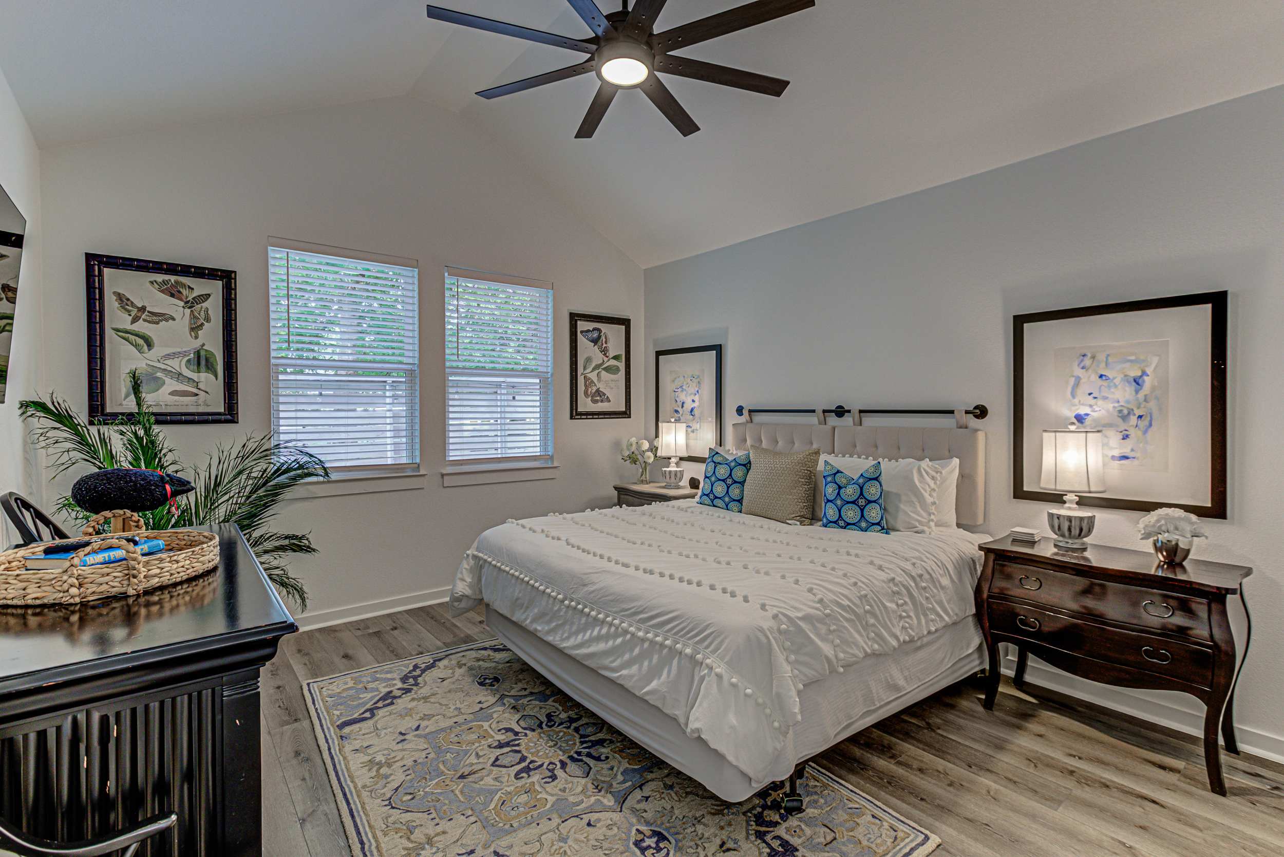 Rest easy in each bedroom 