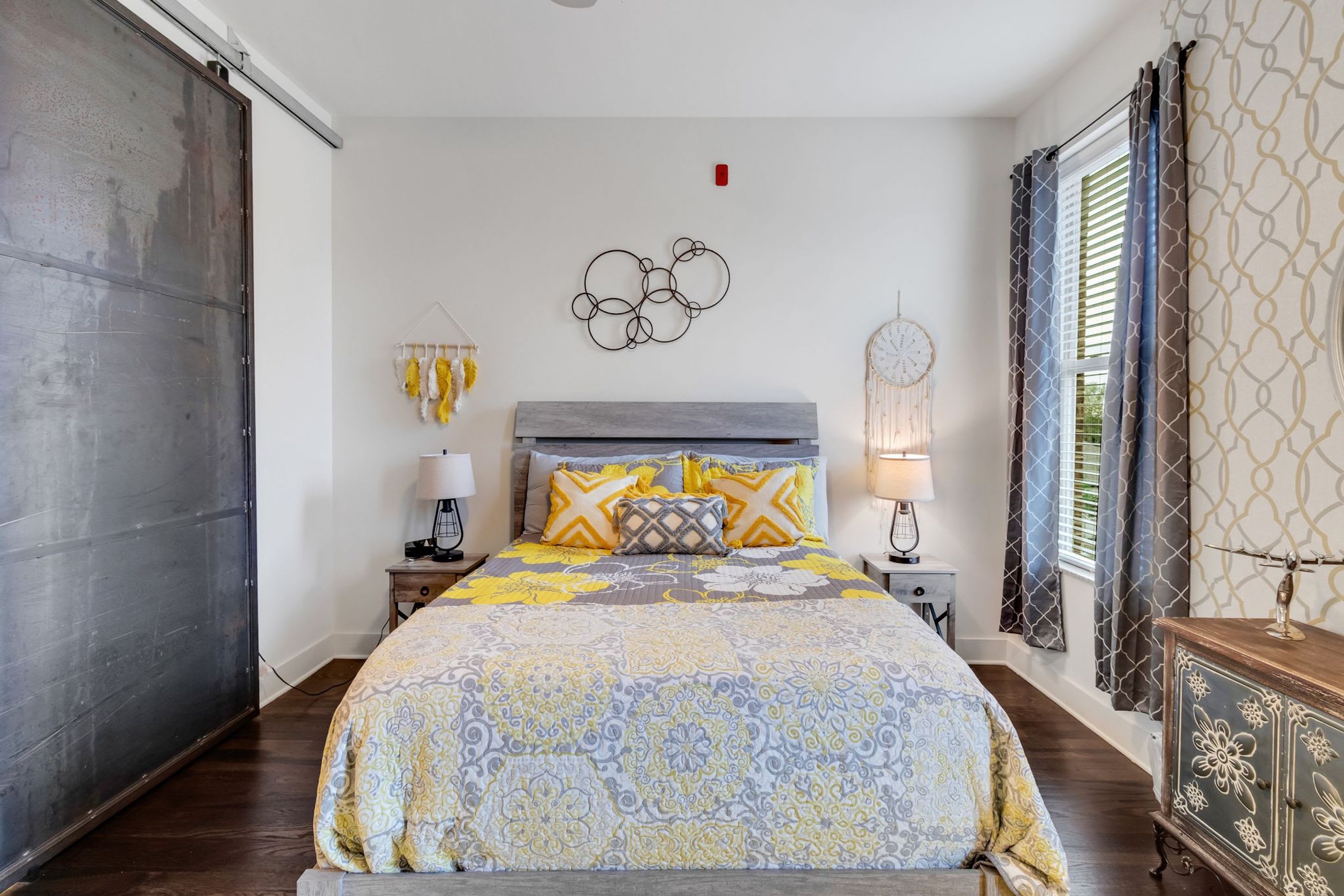 Sink into a world of dreams on lush bedding