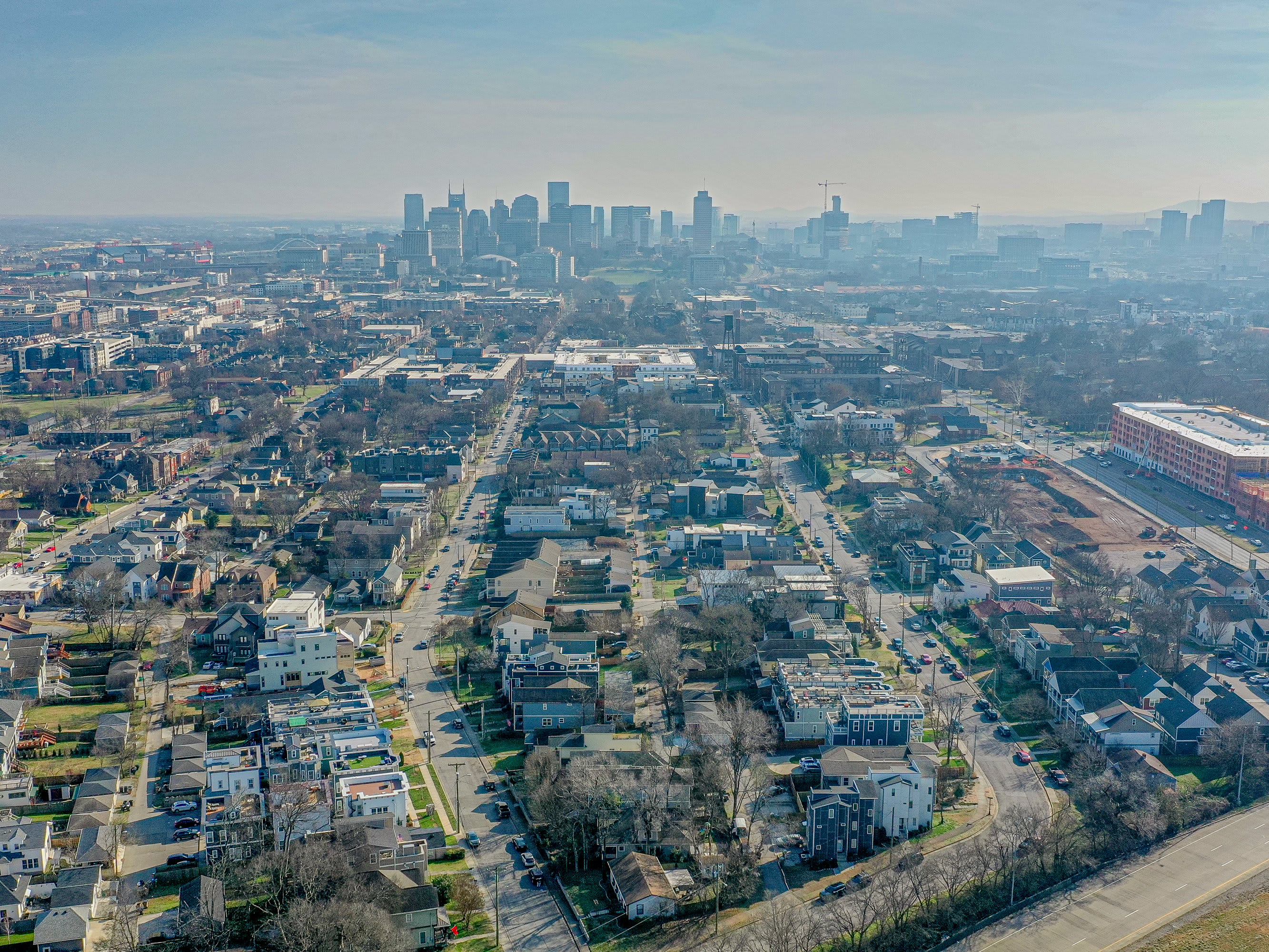 Aerial proximity to downtown