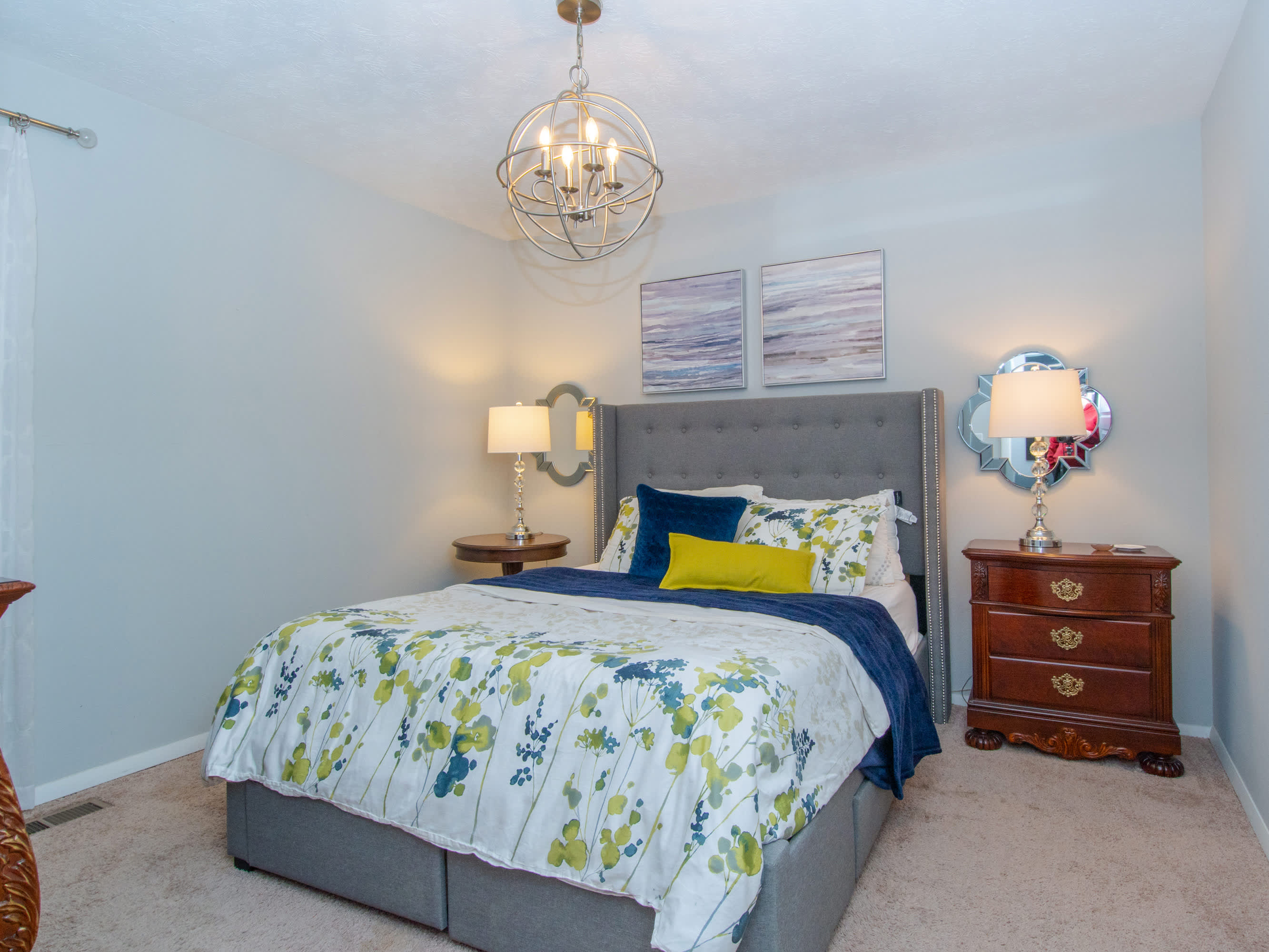 Bedroom 1 with Queen bed