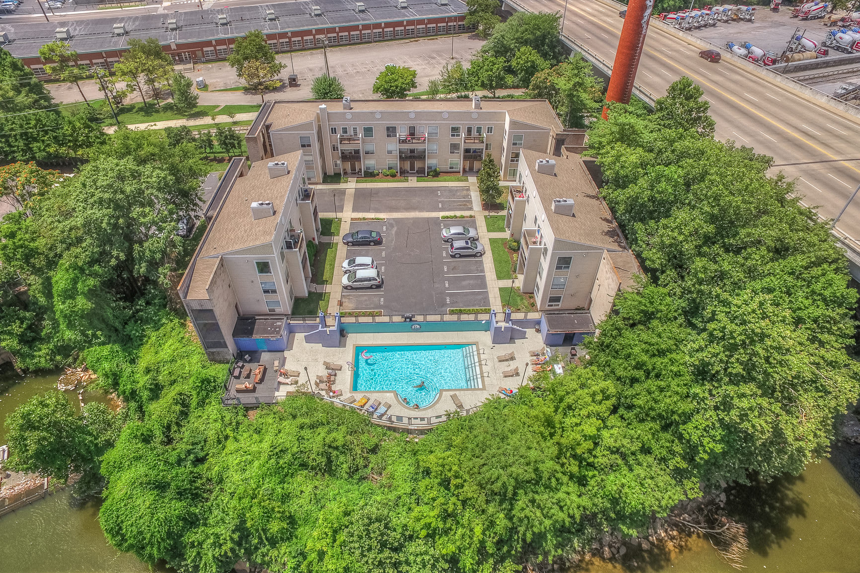 Community swimming pool