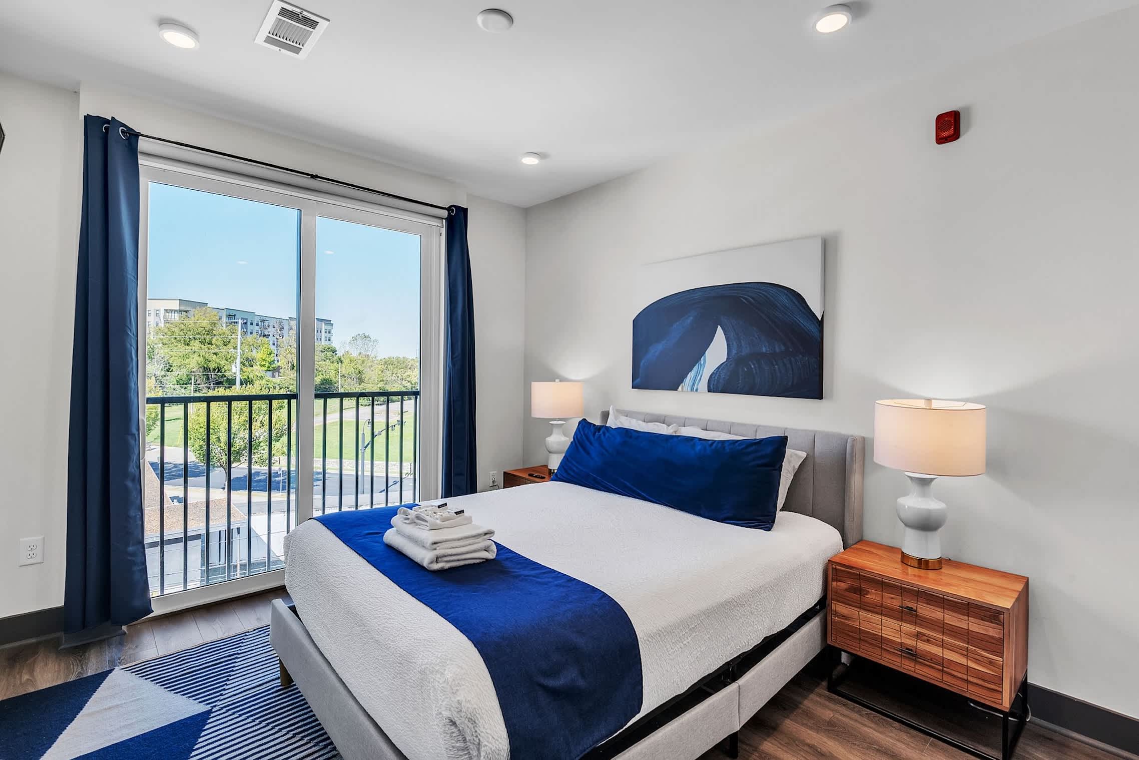 Sleep soundly on lush bedding