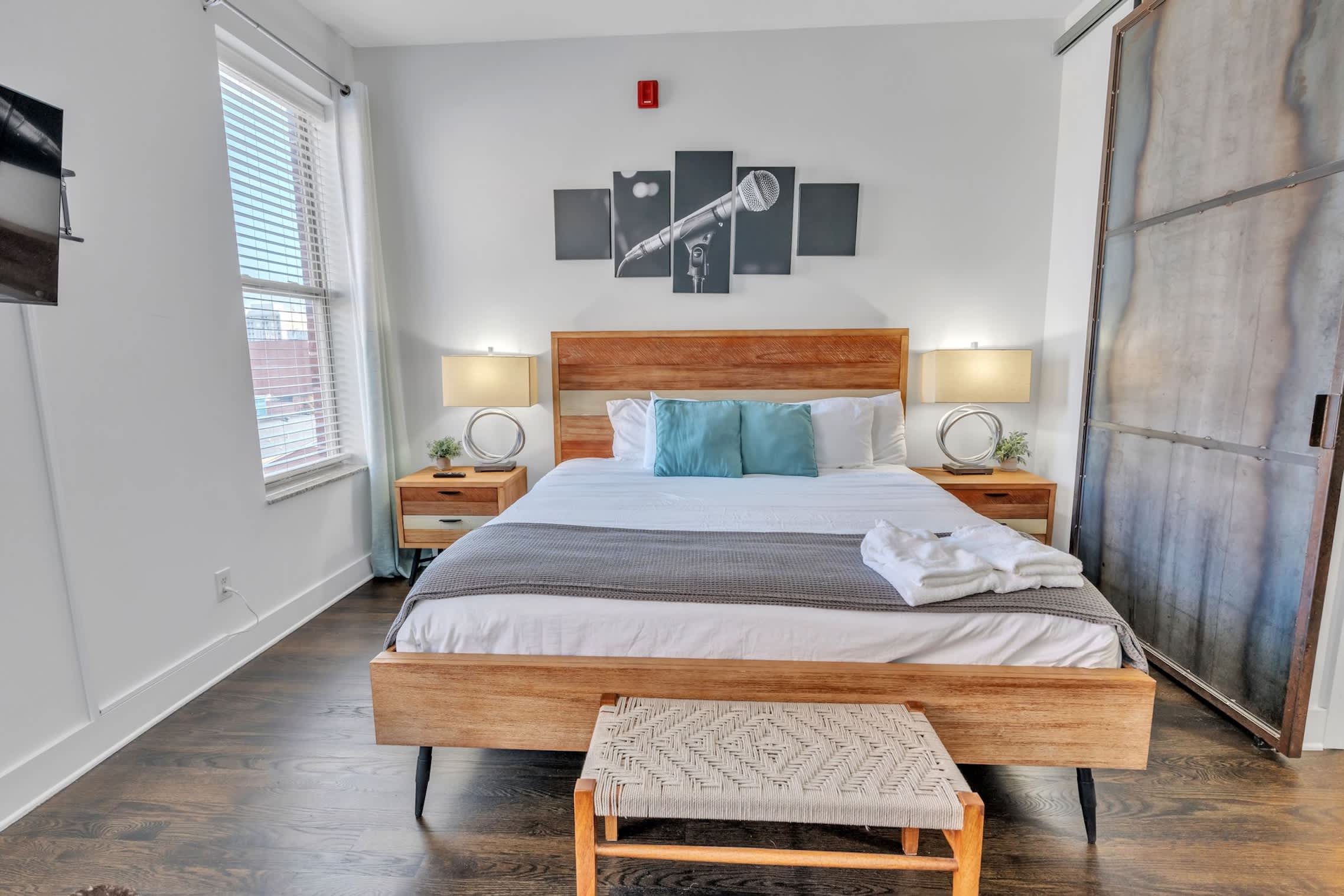 Sleep soundly on lush bedding