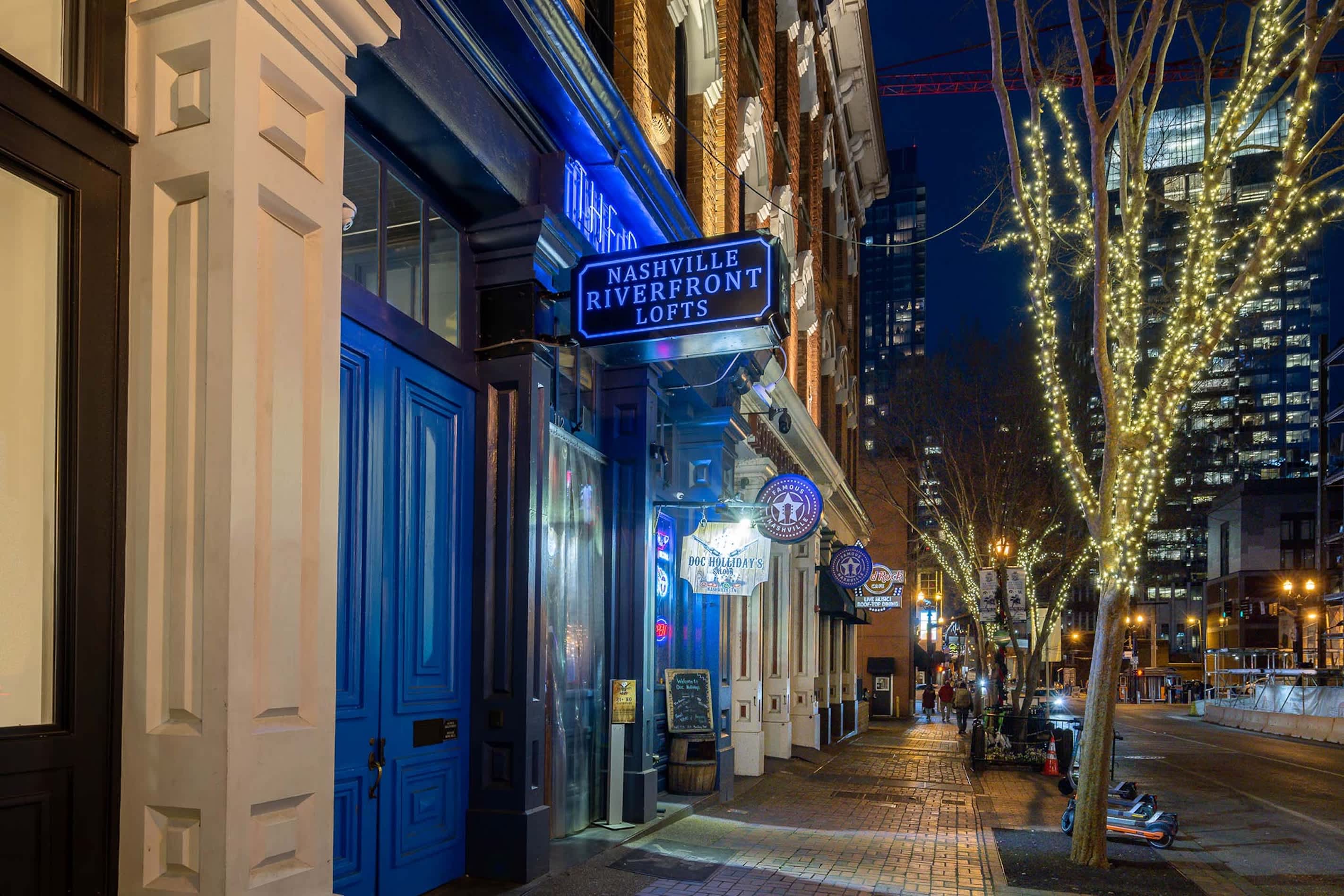 Enjoy the Nashville Riverfront Lofts