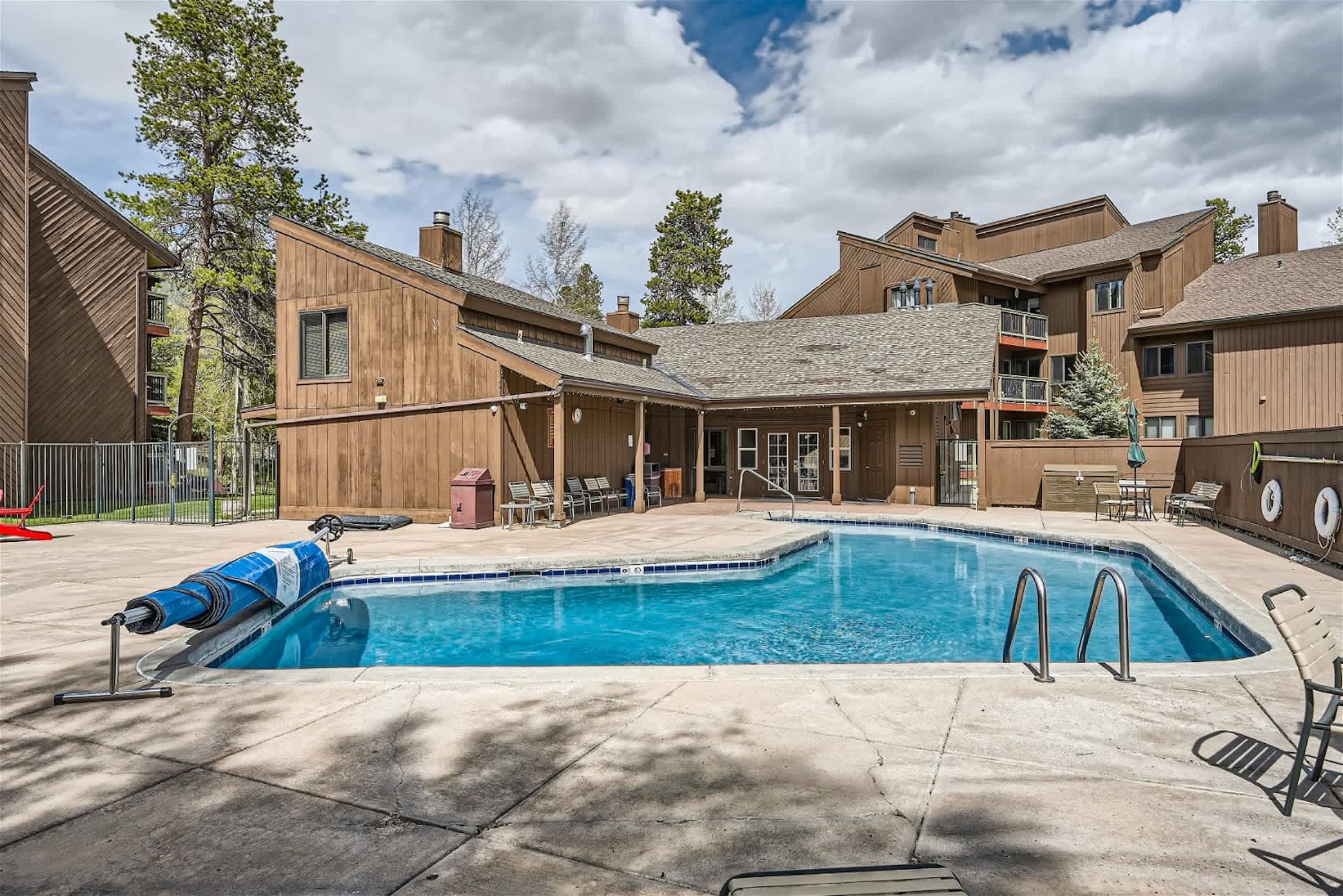 Splash into fun & relaxation at the inviting communal pool