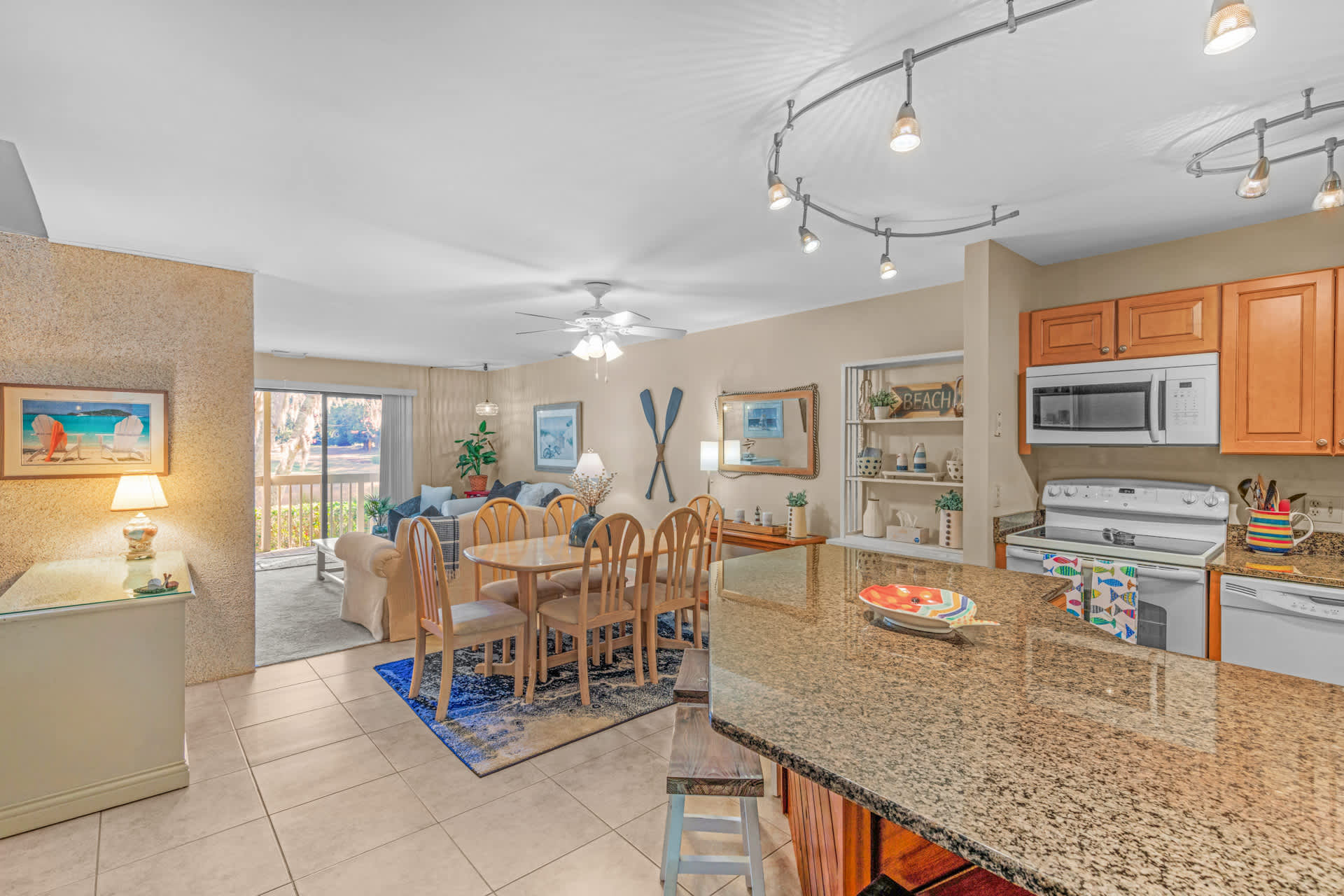 This versatile living space is ideal for family entertainment