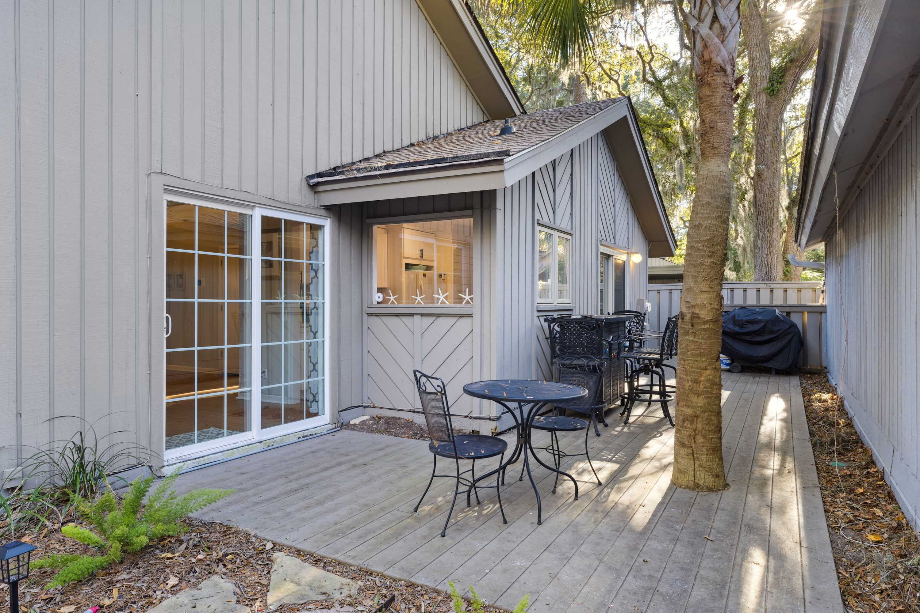 Lounge the day away or dine alfresco on the breezy back deck