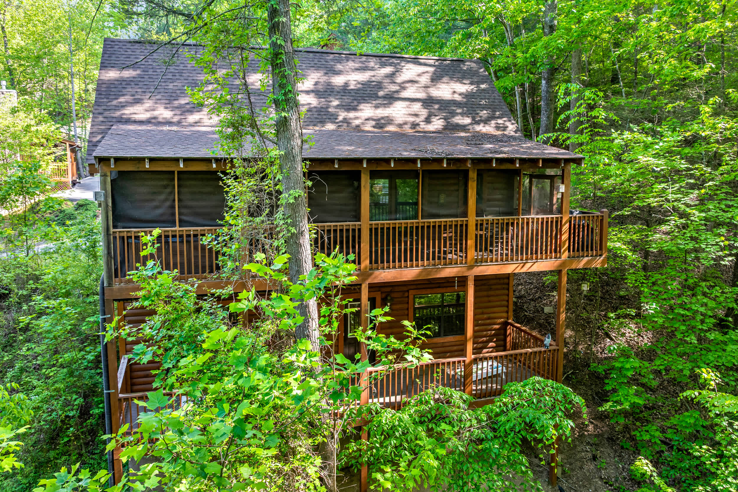 Country Bear Cove - Hot Tub, Games & Deck with View 3