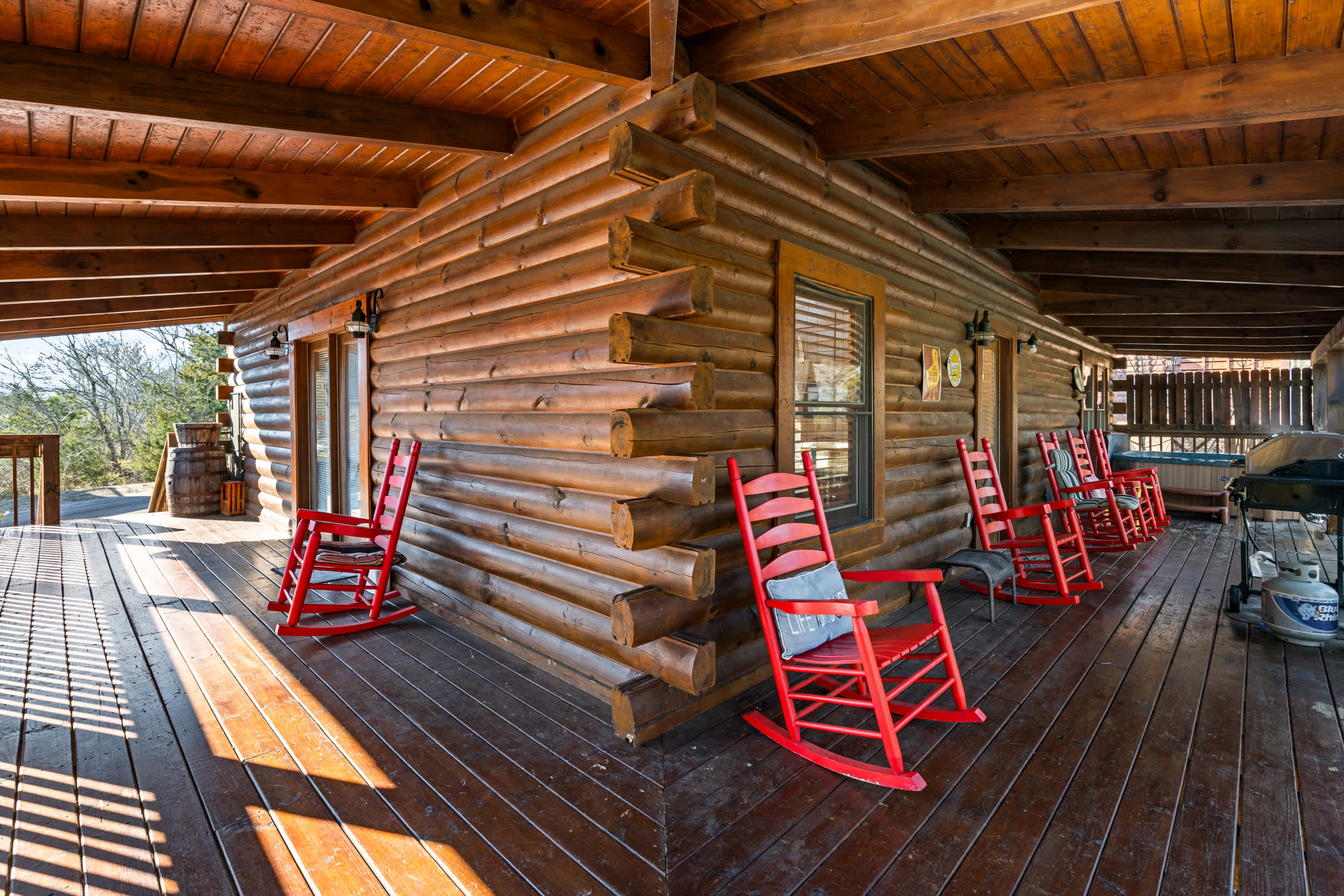 Spacious Cabin Stay for 9 with Hot Tub, Close to Town 8