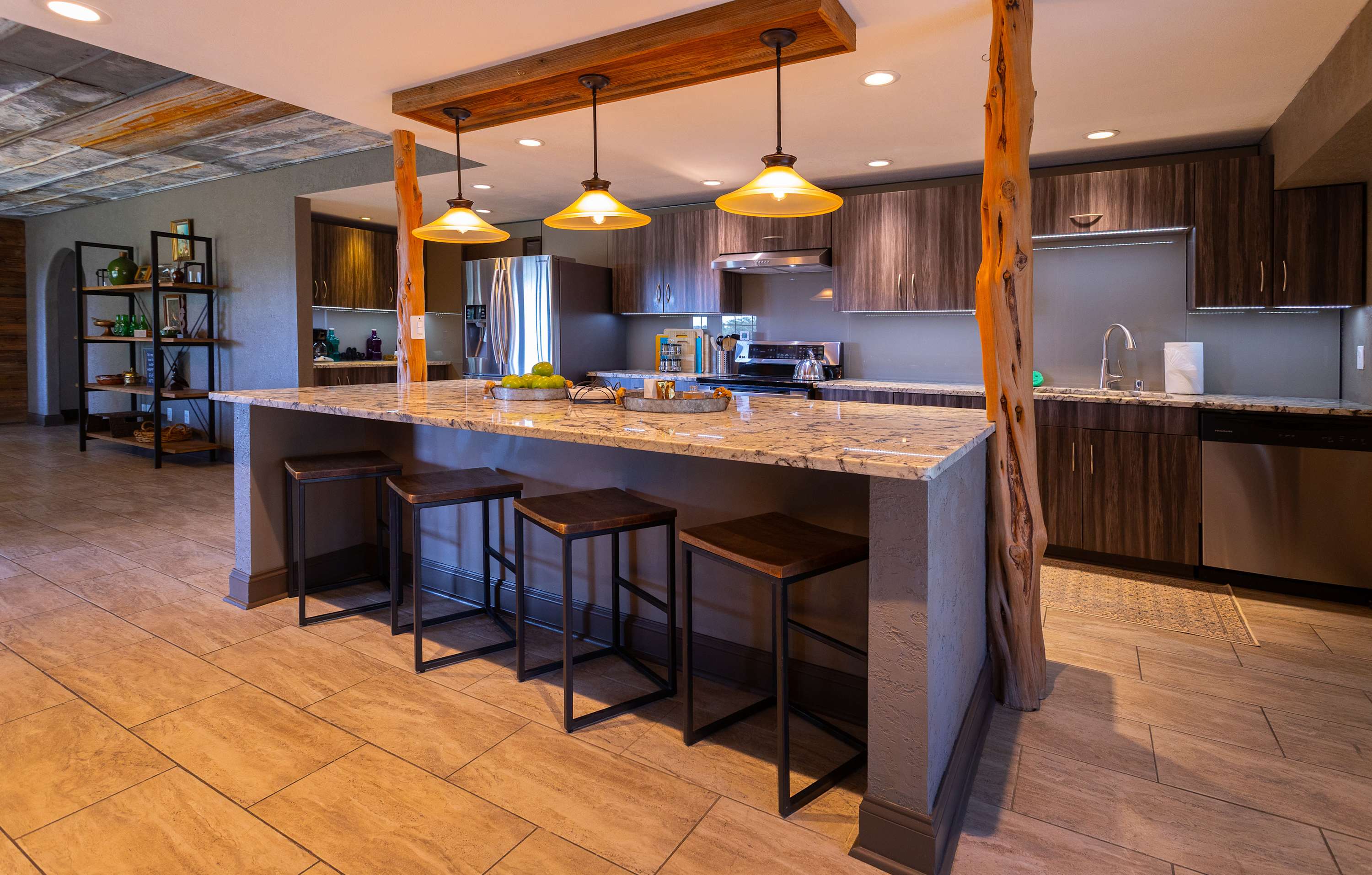 Prepare your favorite meals in the full kitchen