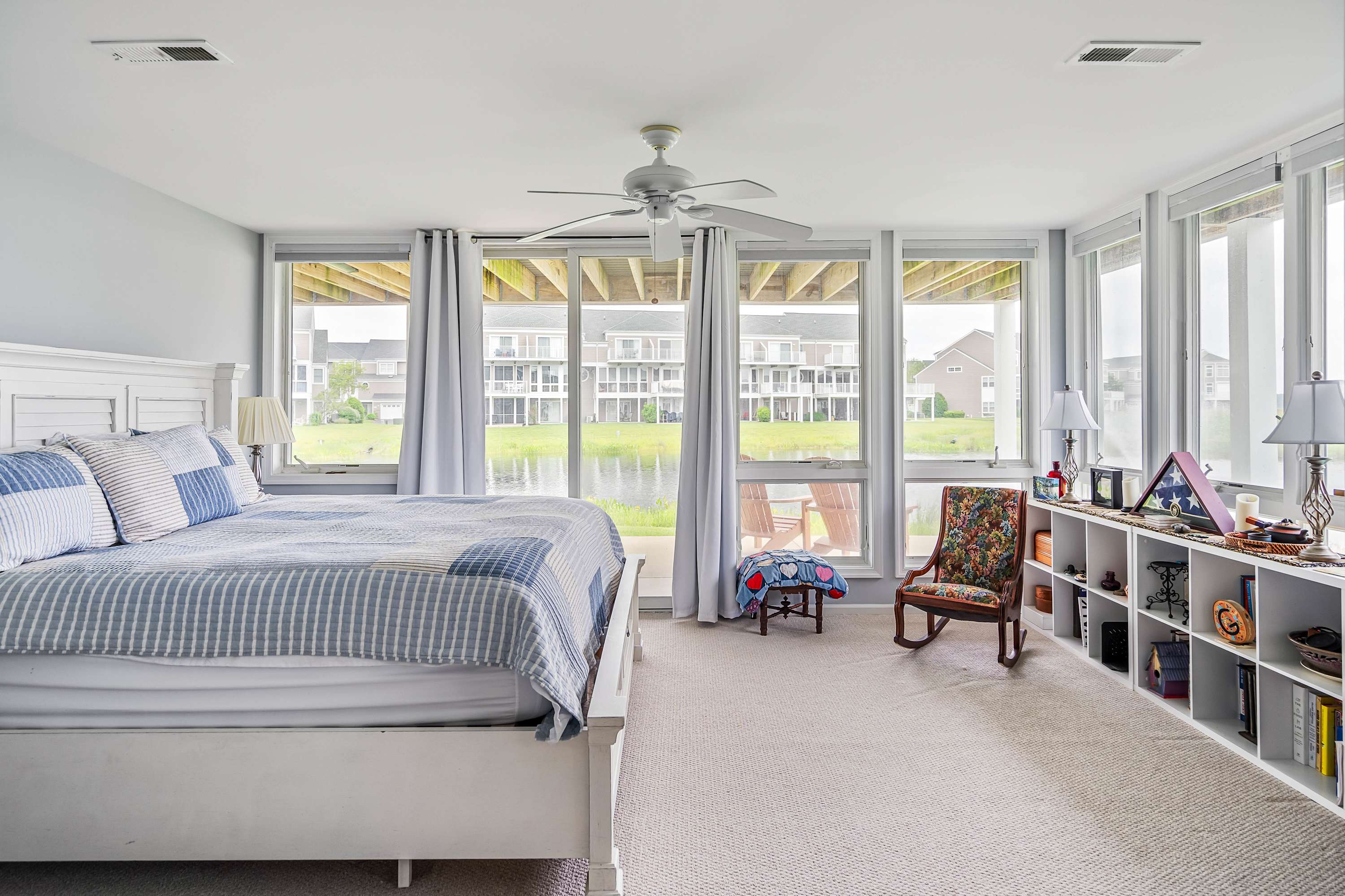 Sleep soundly on lush bedding in each room 