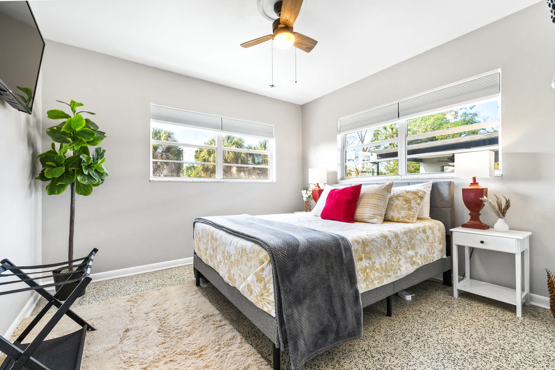 Sleep soundly on lush bedding