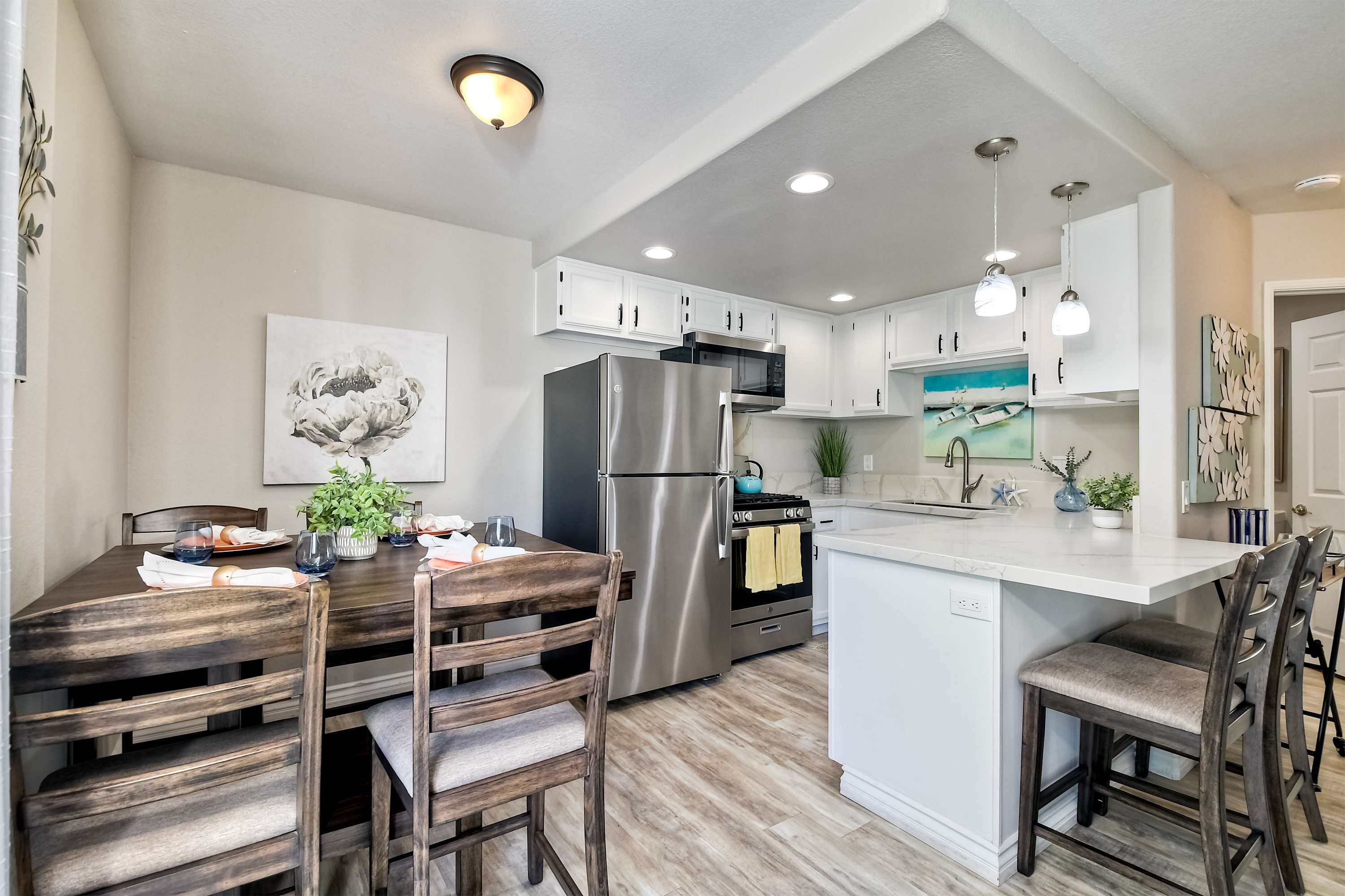 Whip up culinary delights in the cozy & modern kitchen