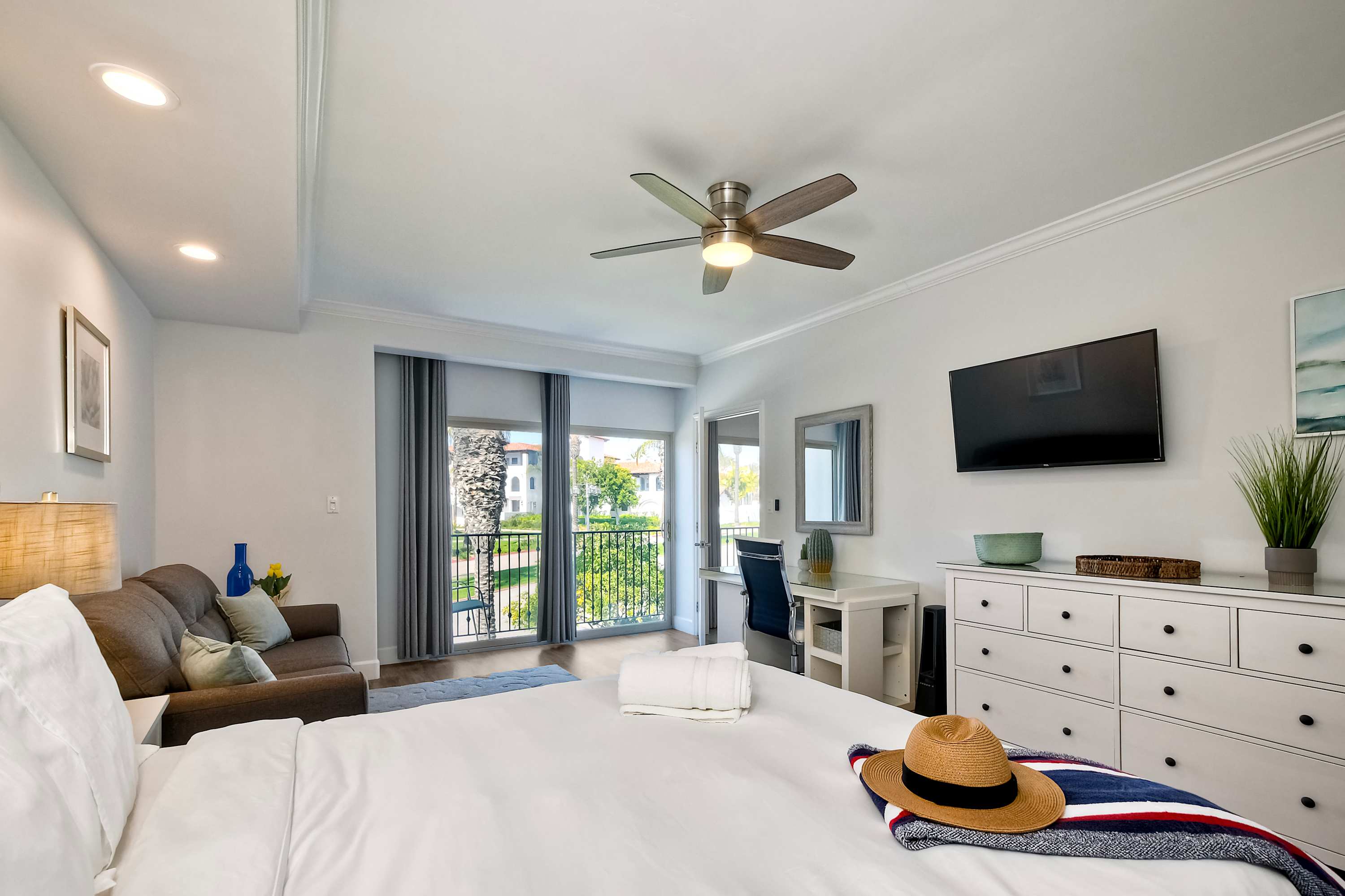 Sleep soundly on lush bedding 