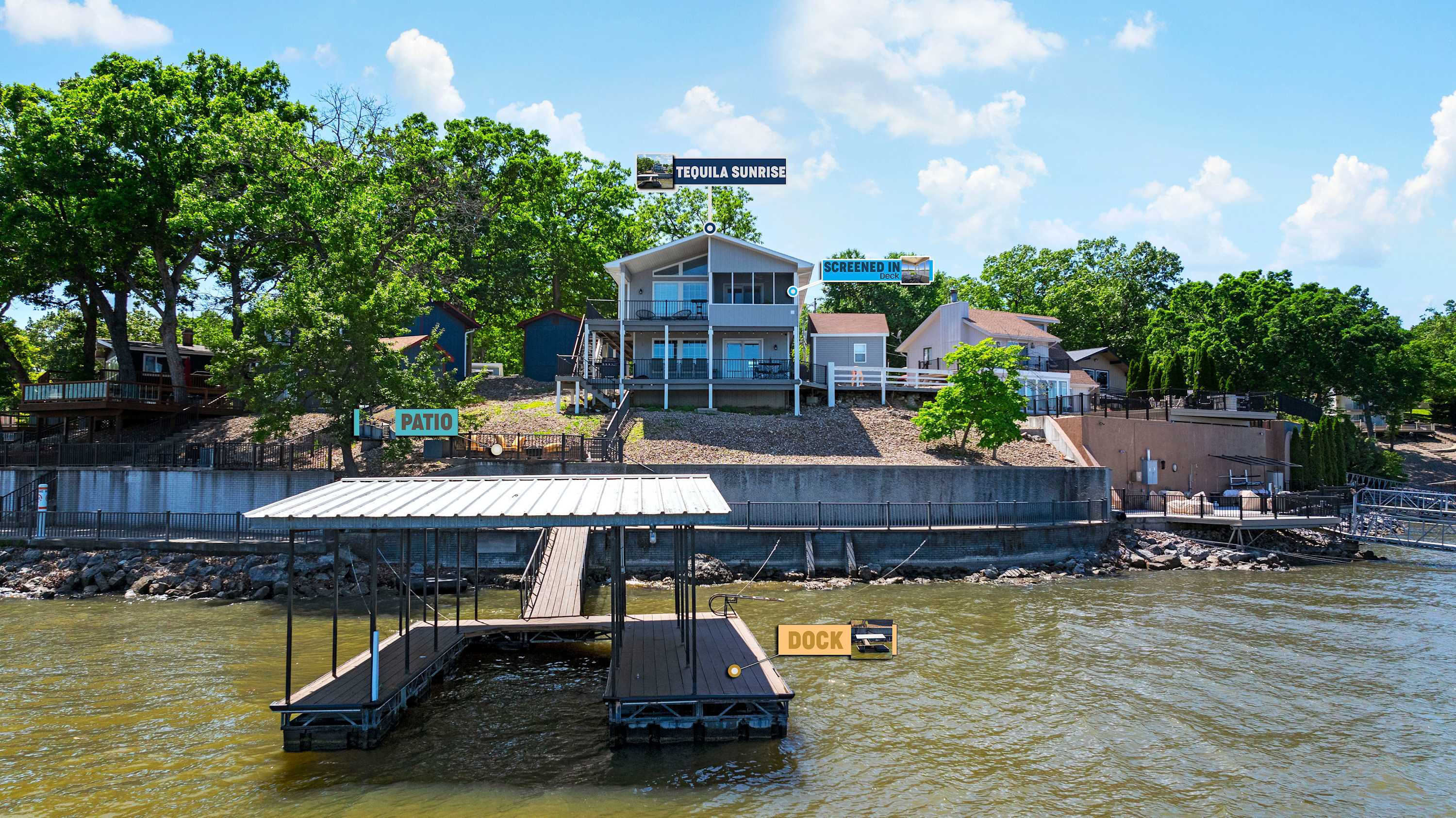 Tequila Sunrise - Private Dock! 6