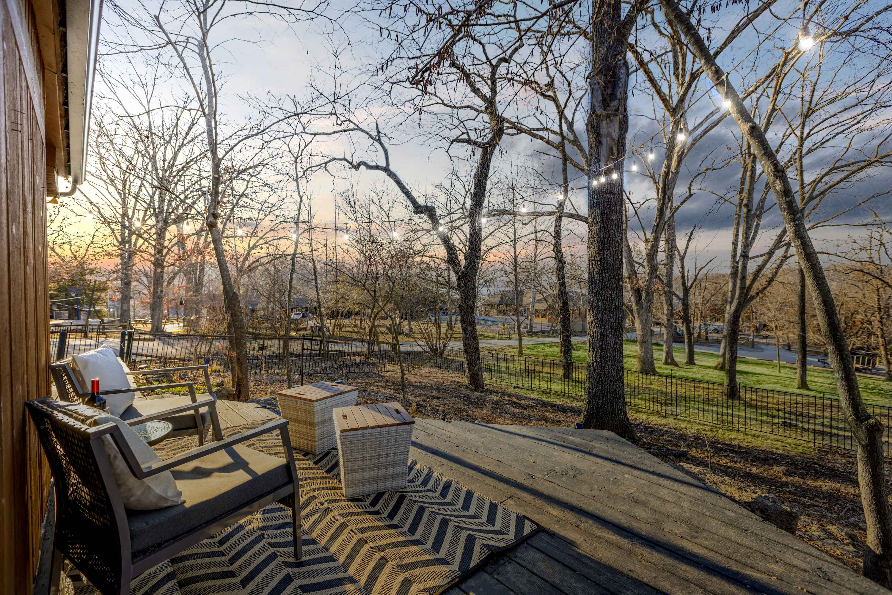 Lounge the day away with breathtaking nature views on the patio