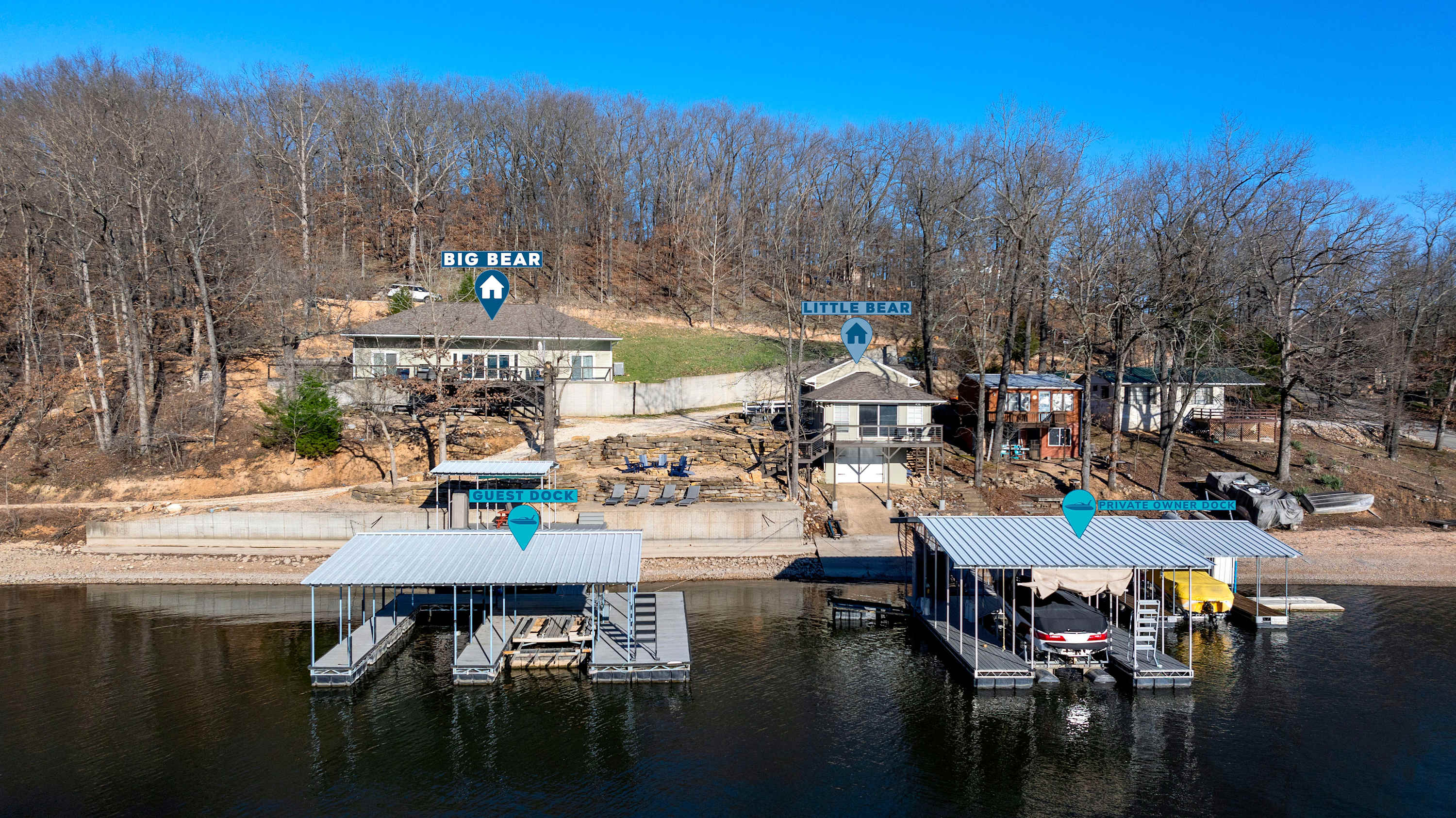 Bearcat Bungalows - Two Homes, One Rental - Sleeps 22! 6