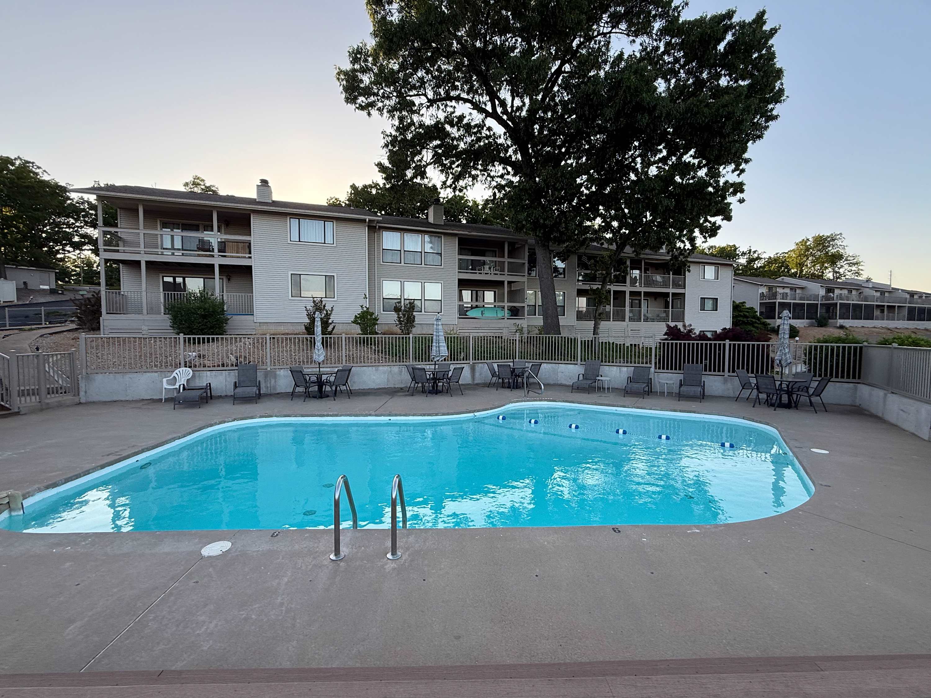 Take advantage of the complex amenities 