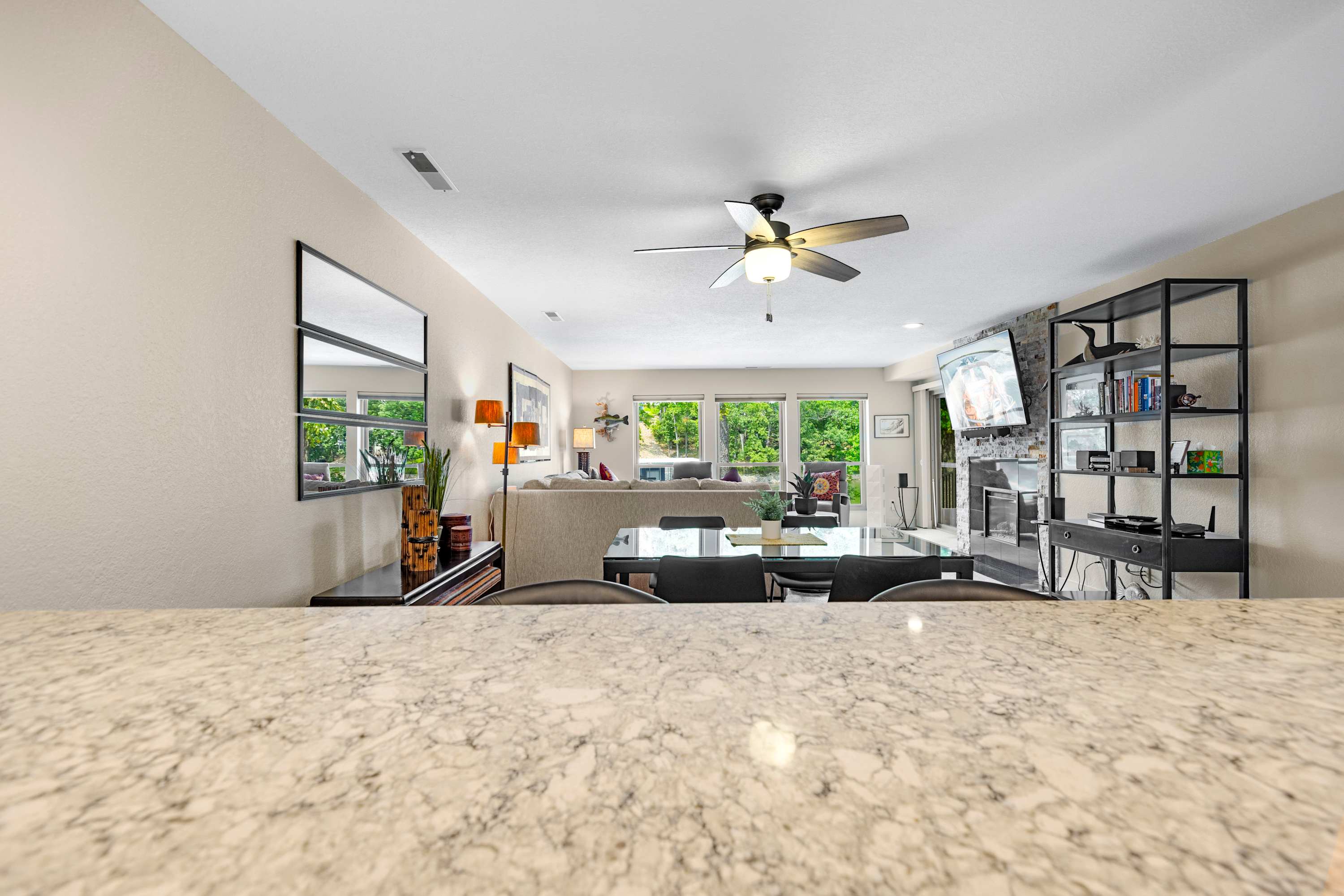 Carefree Tranquility at the Lake – Waterfront Stay for 4 w/ Resort Amenities 8