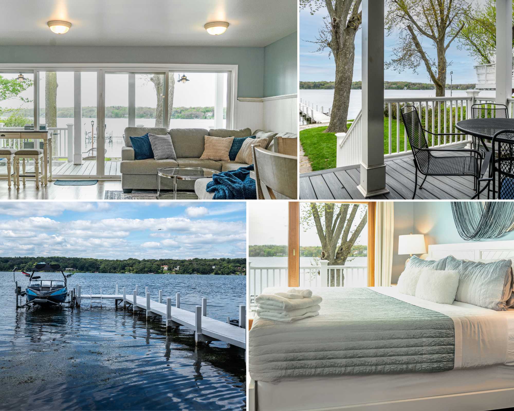 Featured Property Lakefront, Private Dock, Pet Friendly, Fire Pit