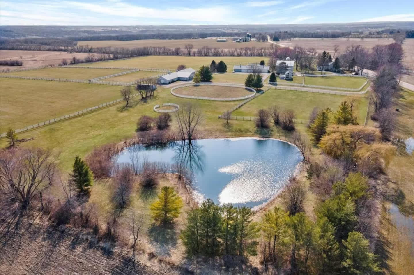 Farmhouse with Heated Pool on almost 160 Acres! 5