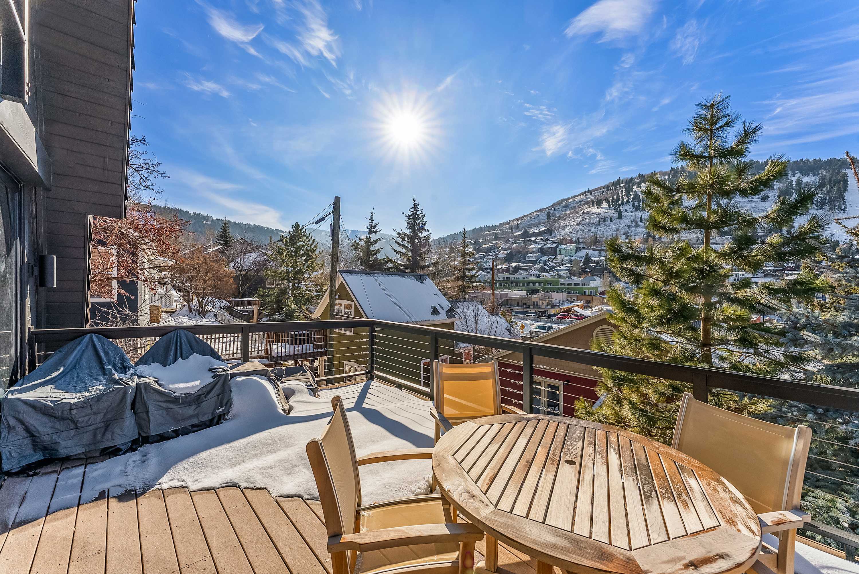 Spectacular mountain views