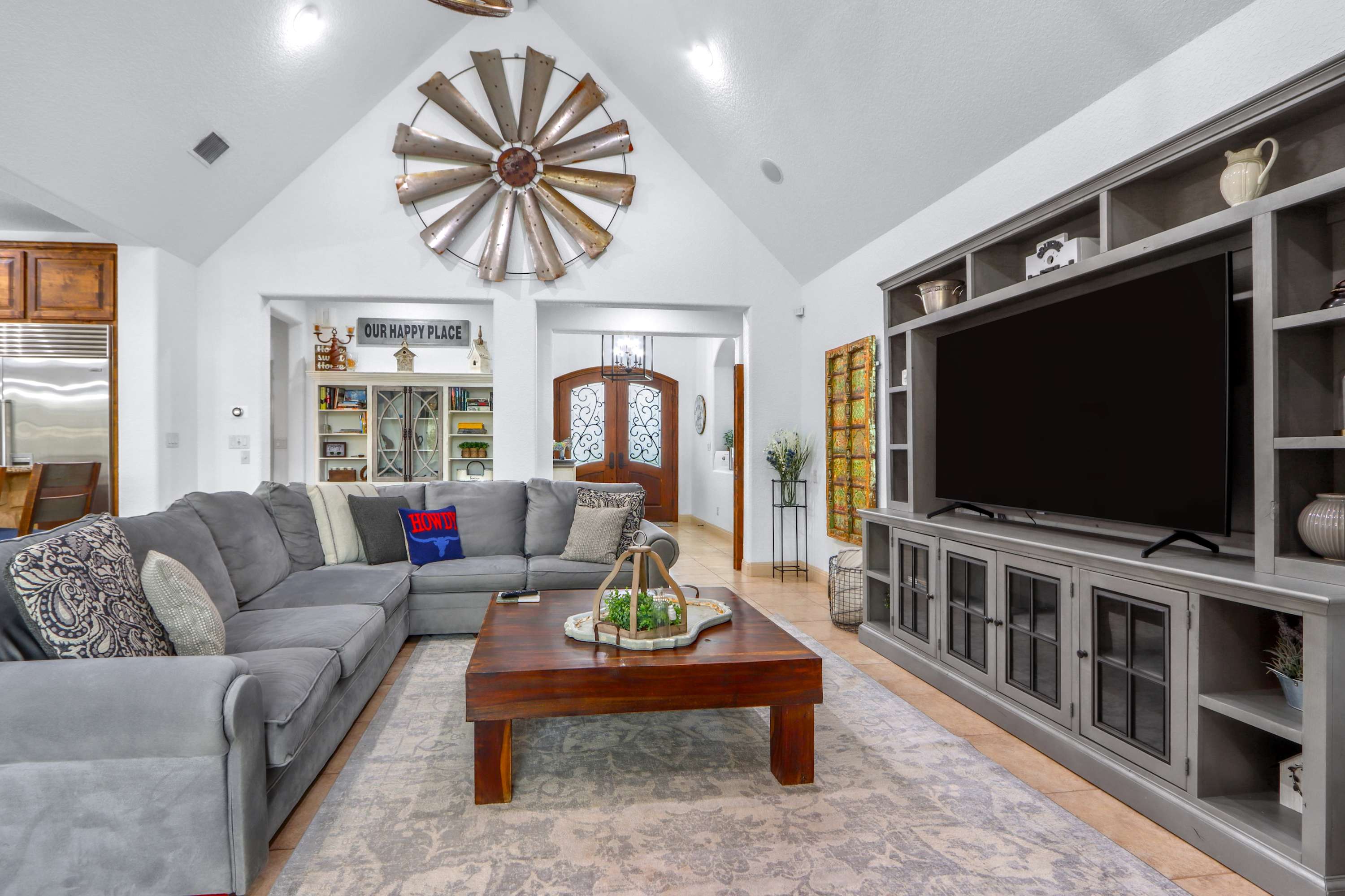 Relax and unwind at the end of the day 