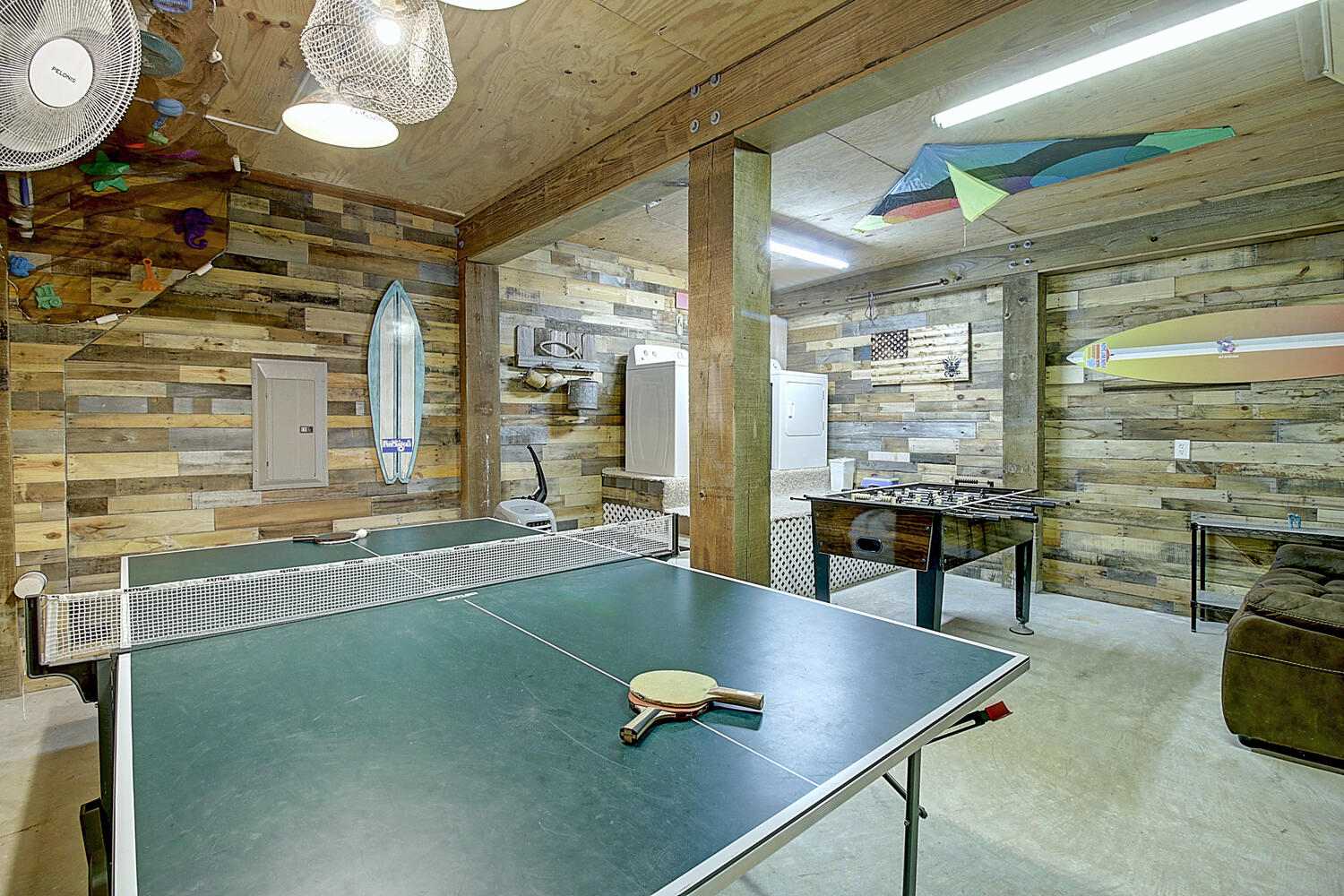 Indulge in everything the game room has to offer