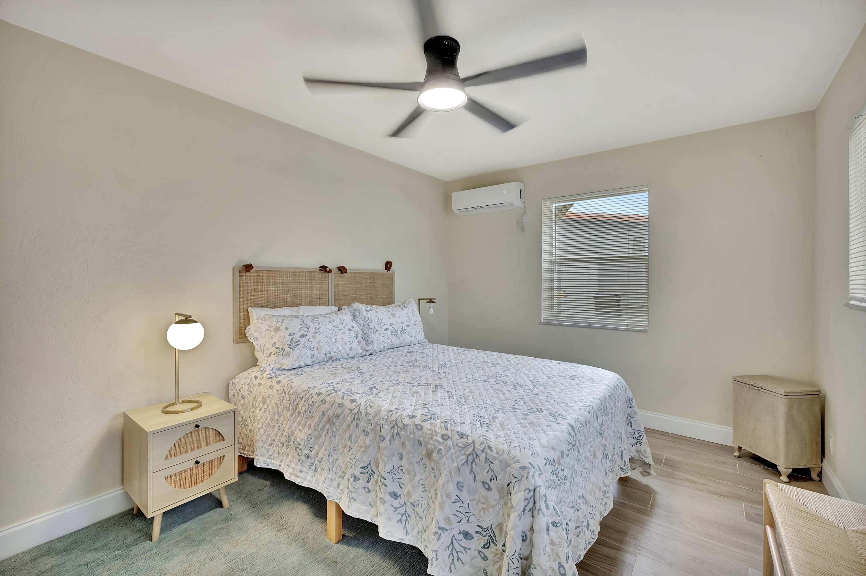 Rest easy on lush bedding in each room 