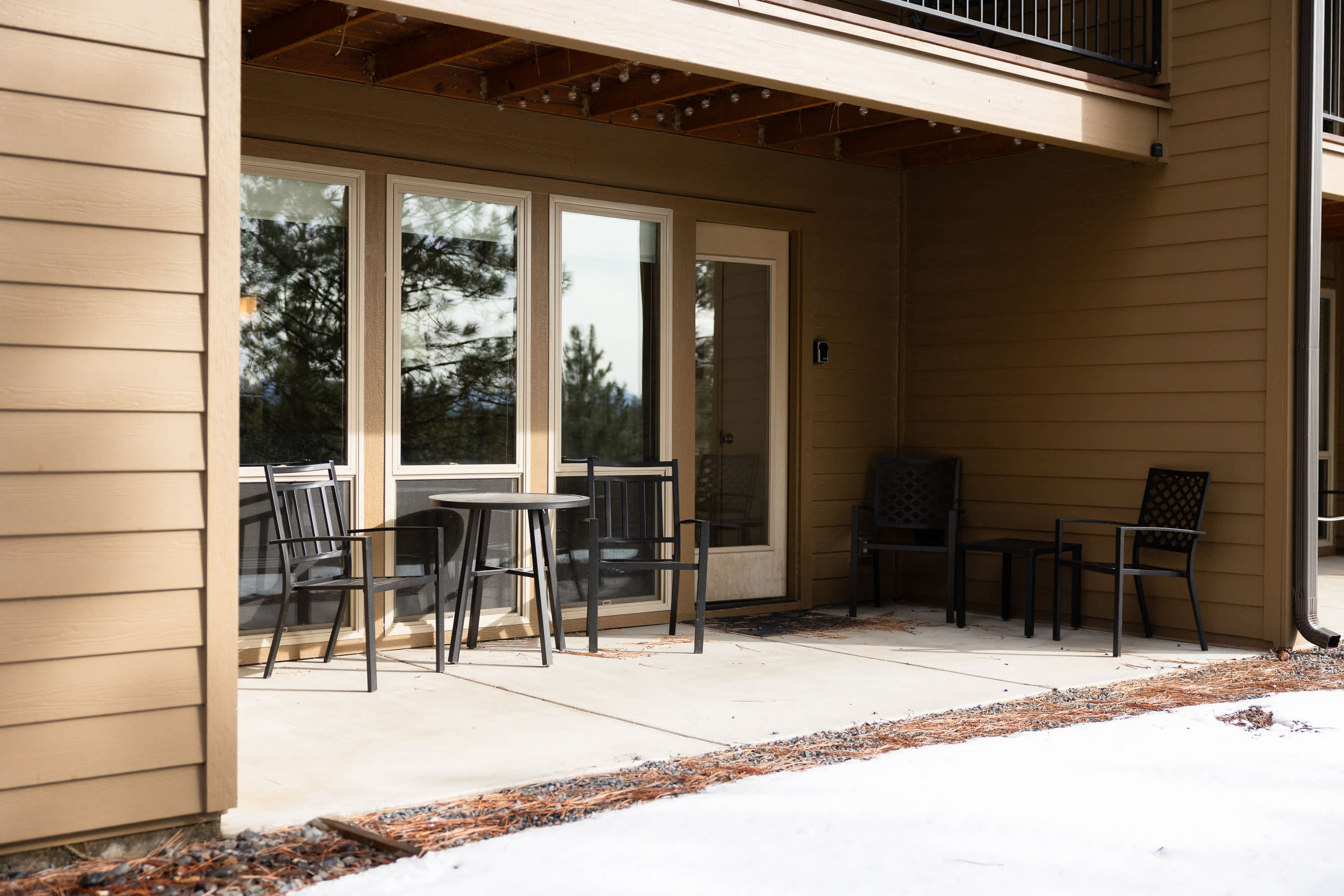 Step out onto the patio & lounge or dine with gorgeous views