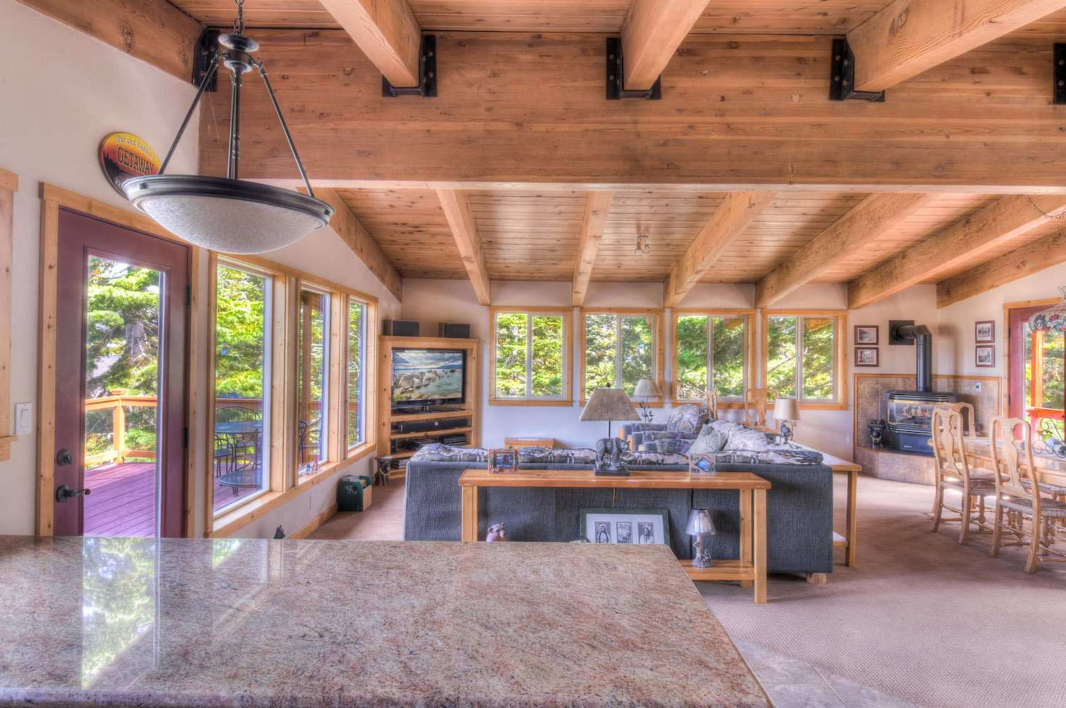 Chamberland Getaway, Lake Views with Deck!