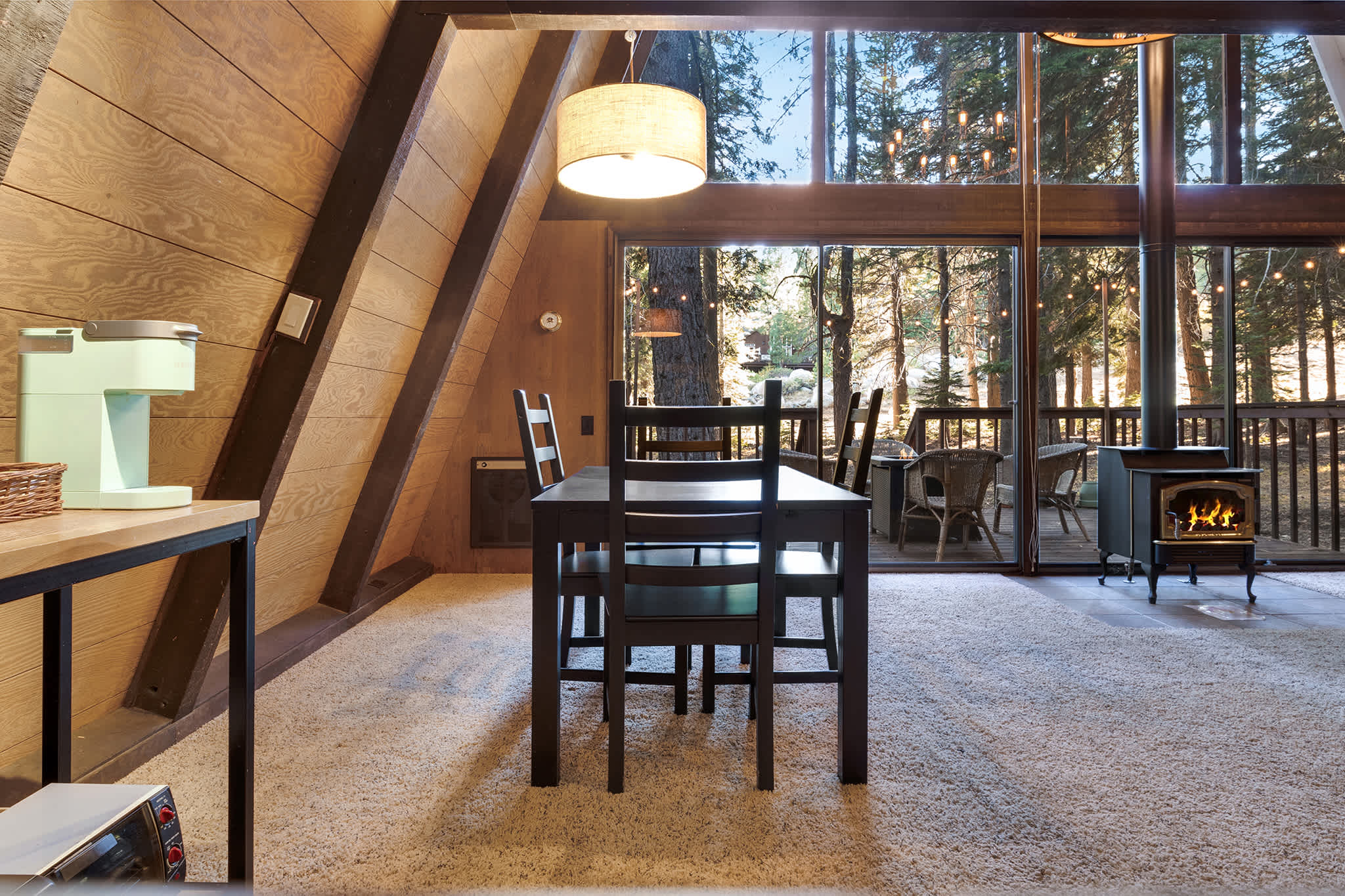 A-Frame Hideaway | Floor-to-Ceiling Windows in the Pines 7