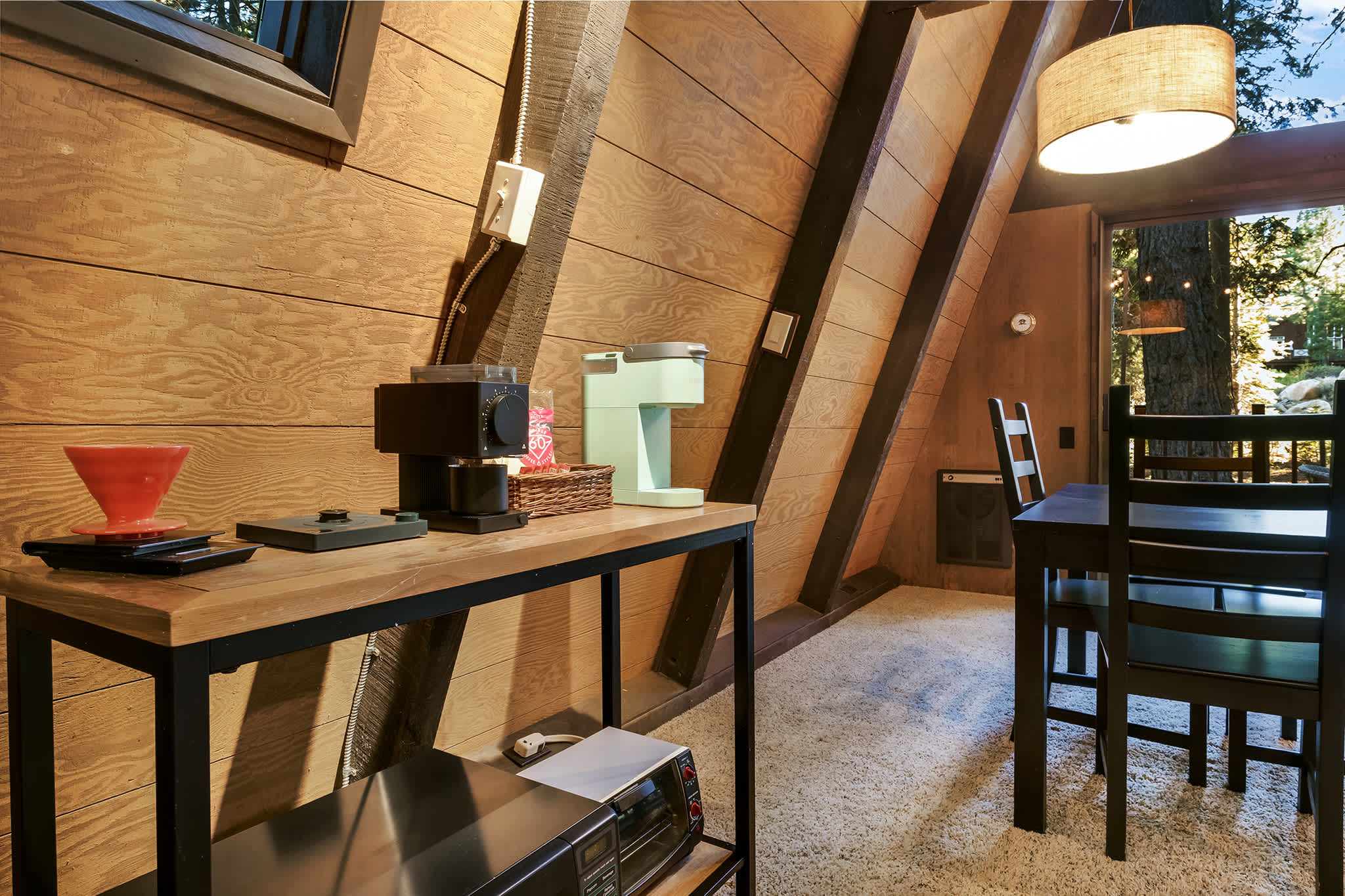 A-Frame Hideaway | Floor-to-Ceiling Windows in the Pines 8