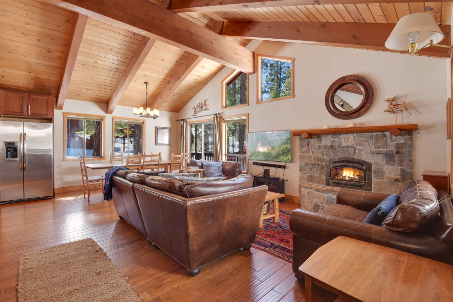 Northstar Treehouse Chic 4BR House Forest view inside Northstar Ski Resort 8