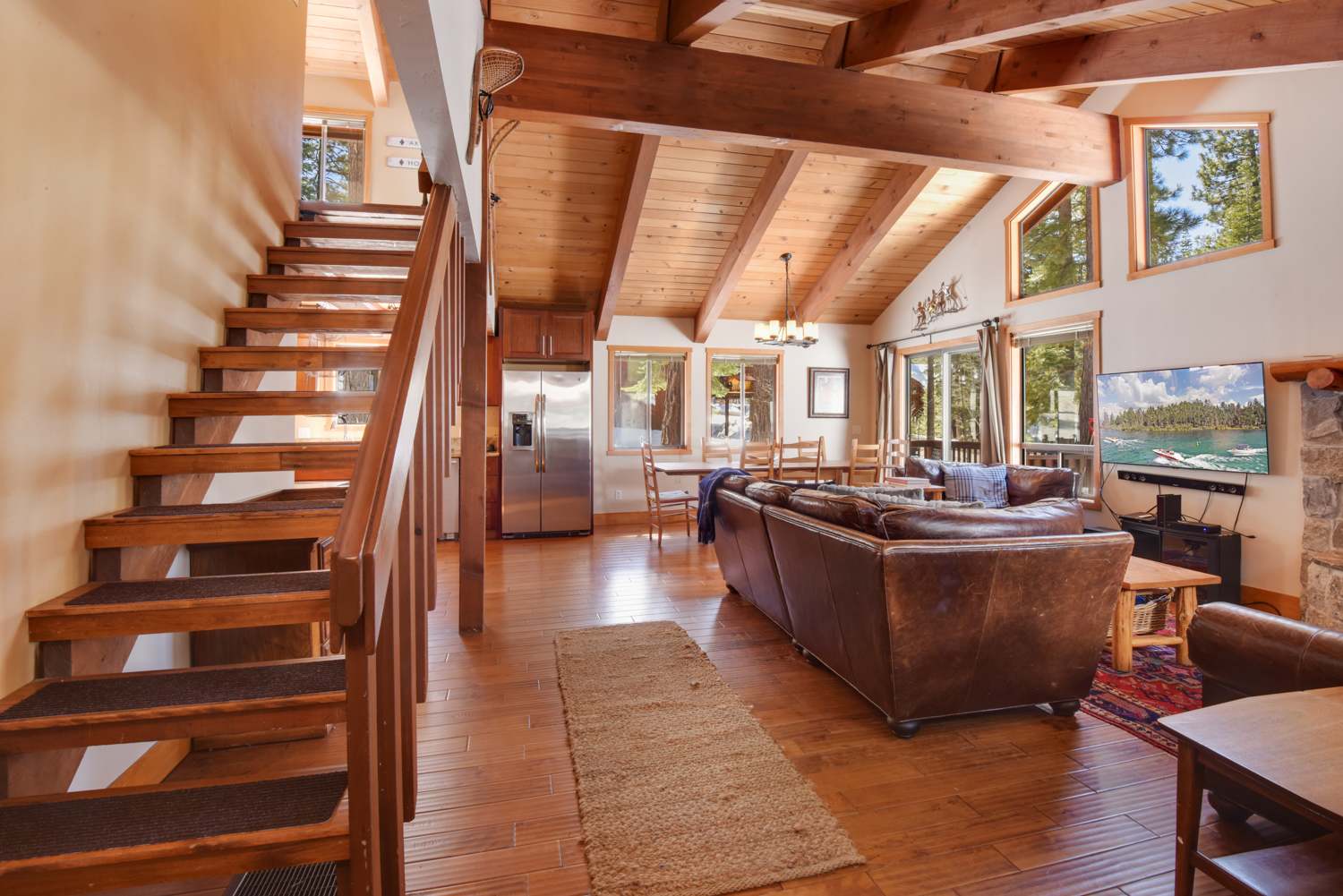 Northstar Treehouse Chic 4BR House Forest view inside Northstar Ski Resort 6