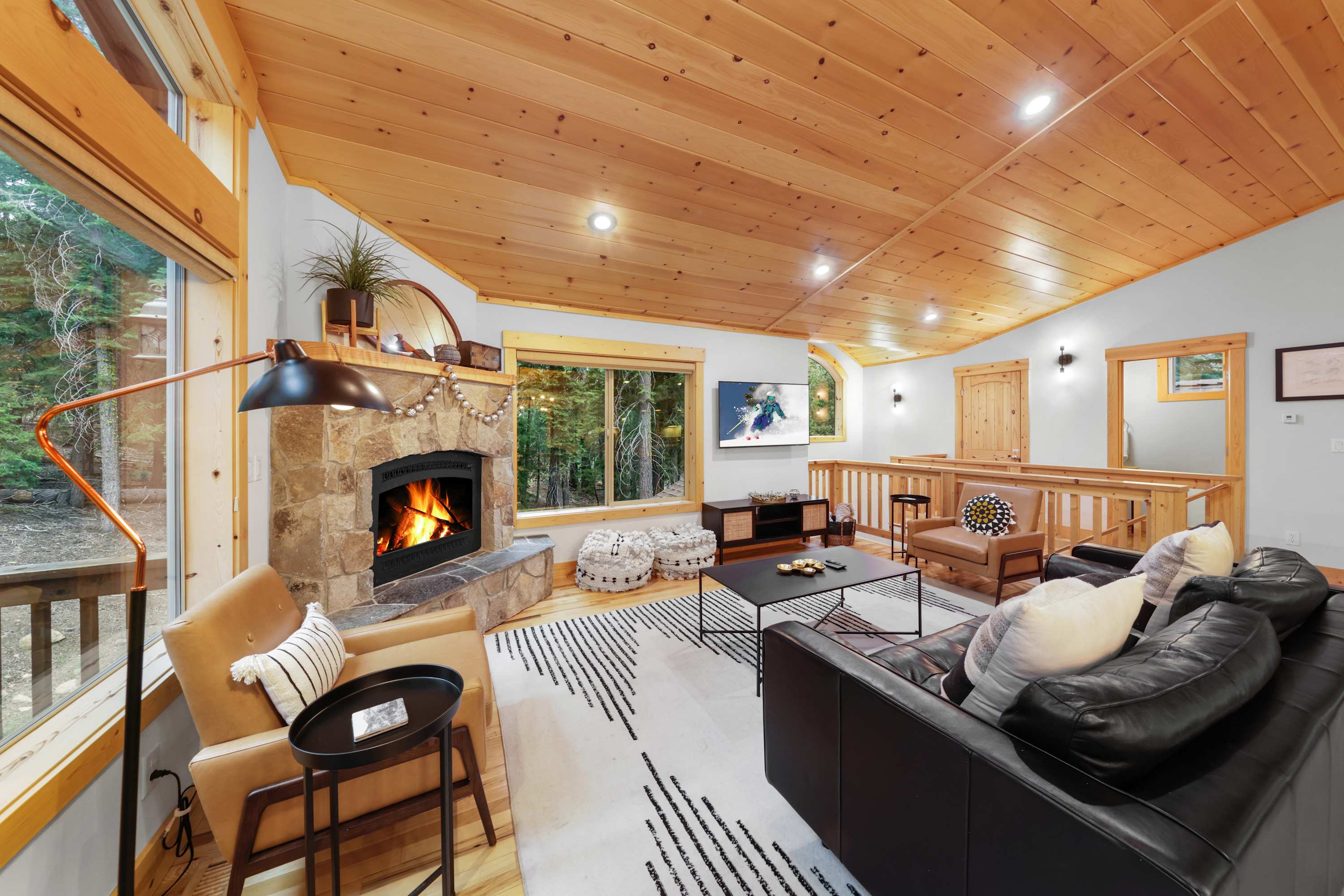 Modern Lake Tahoe Retreat Ski and Swim 5
