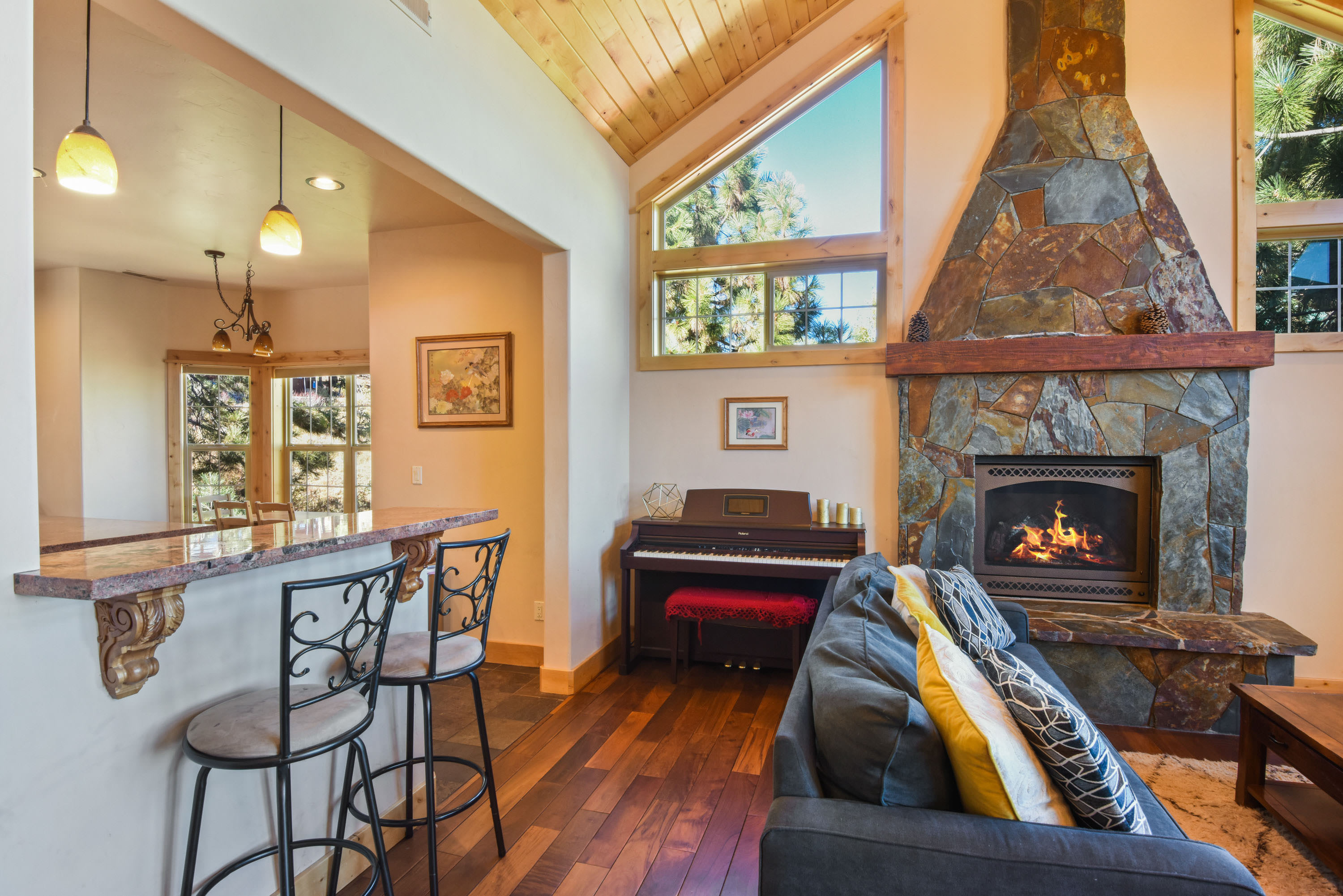 Hilltop Hideaway w Game Room & Forest Views! 7