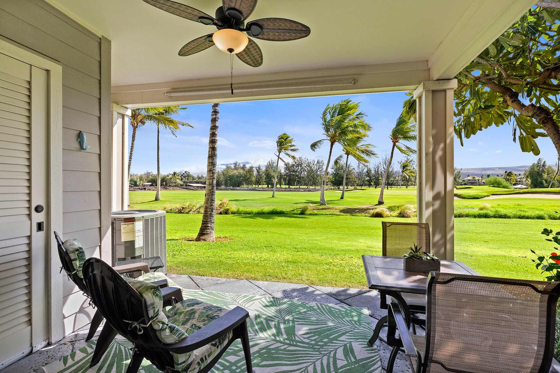 Lanai with Golf Course Views