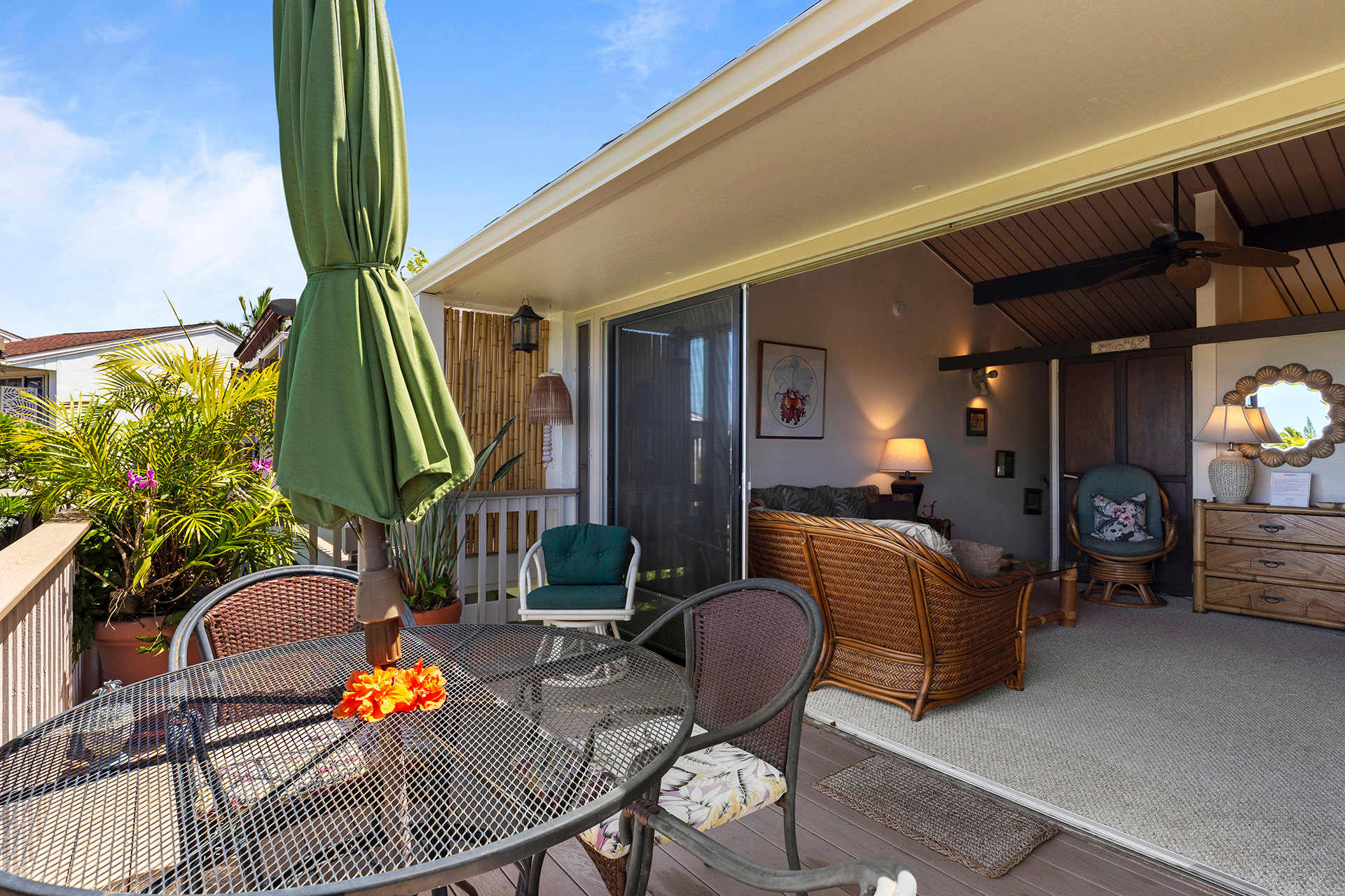 Floor-to-ceiling sliding glass doors