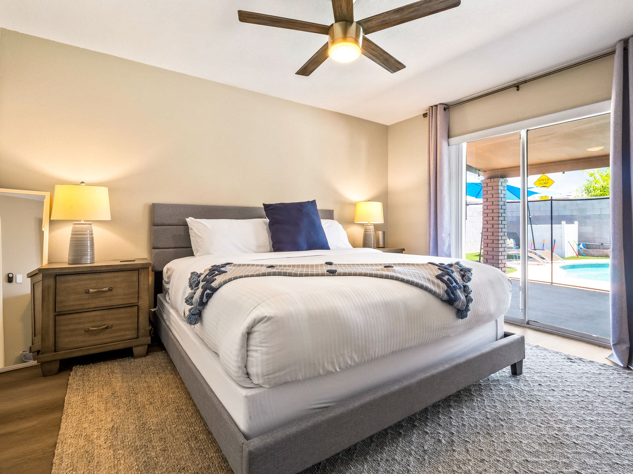 Bedroom #1 with King Bed