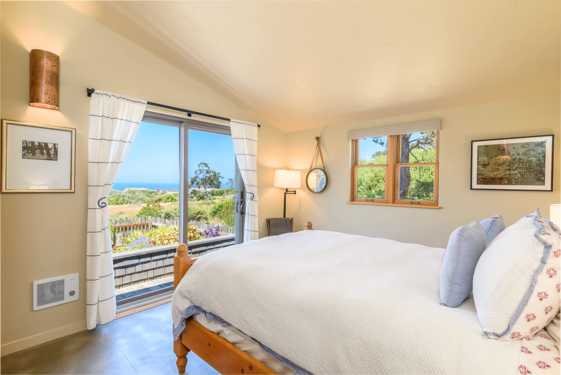 Sleep soundly on cozy bedding in each room