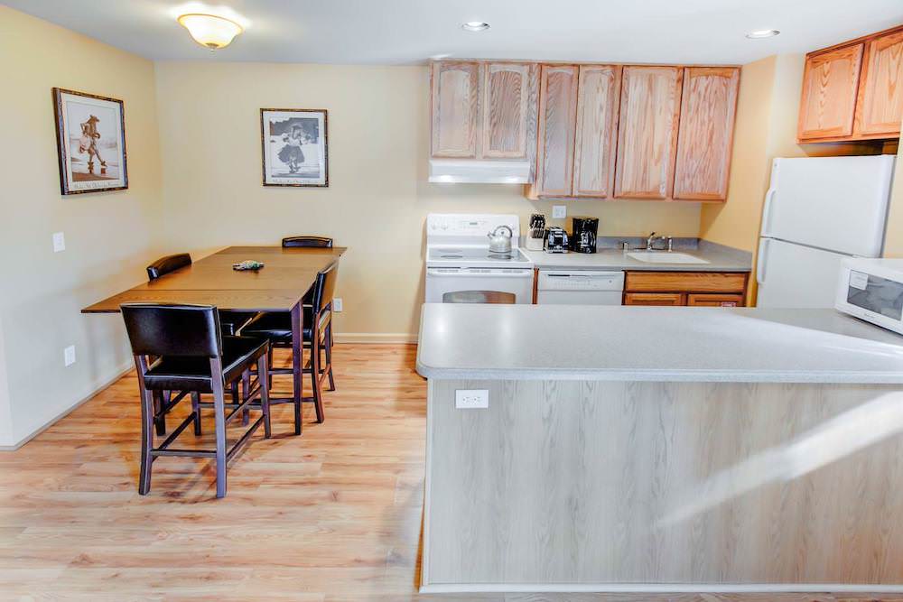 Fully equipped kitchen