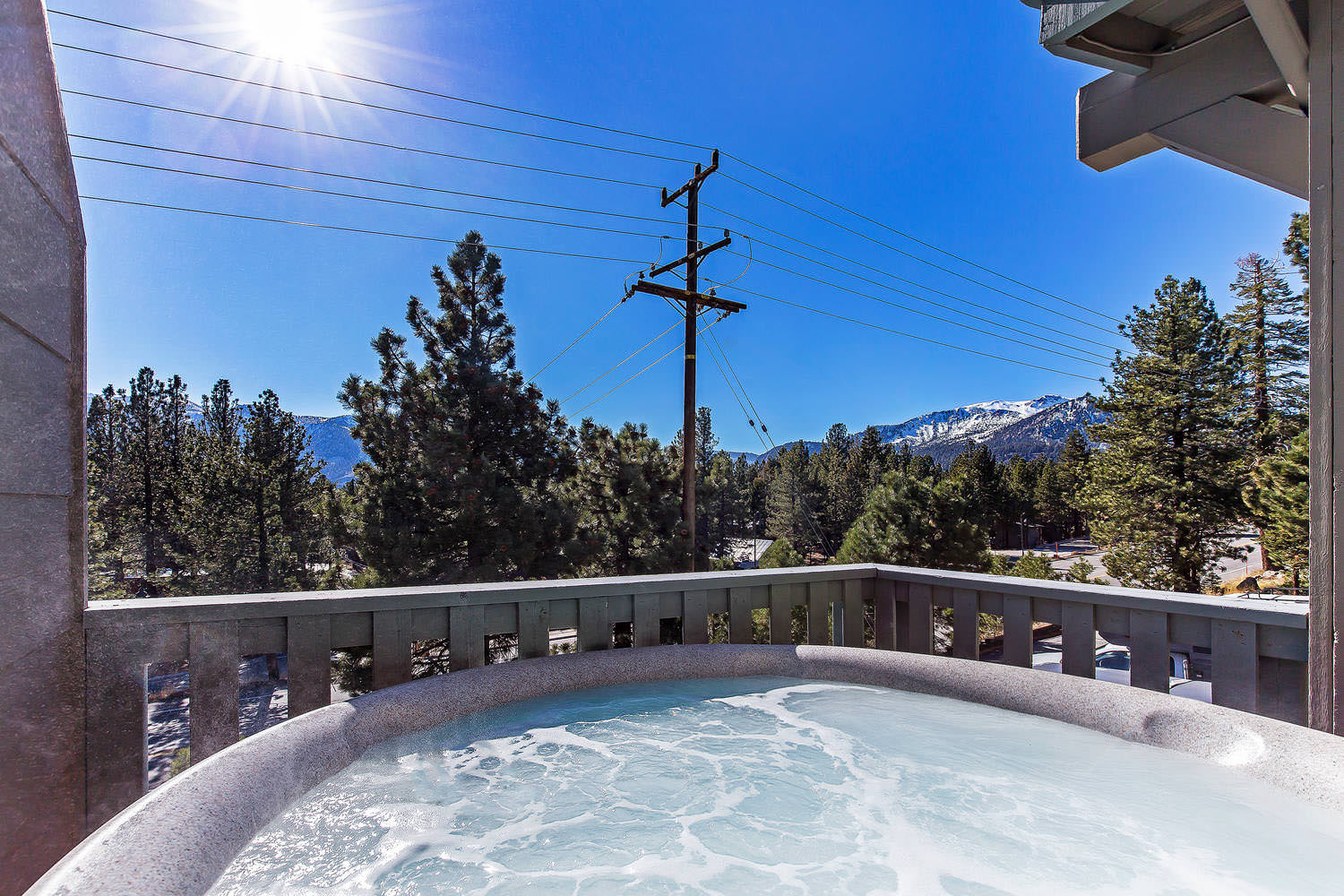 Private Hot Tub on Balcony