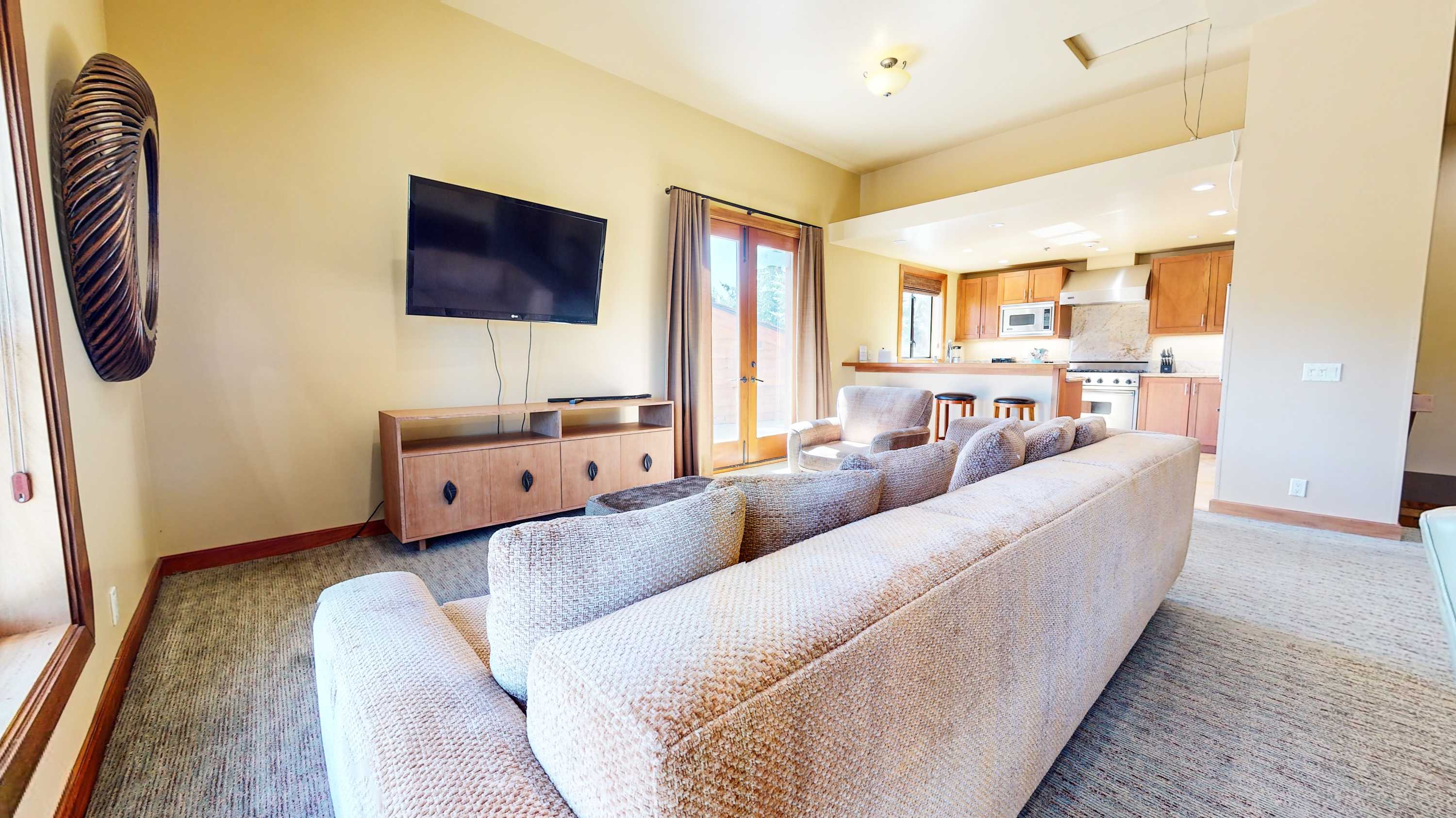 Bright open living space