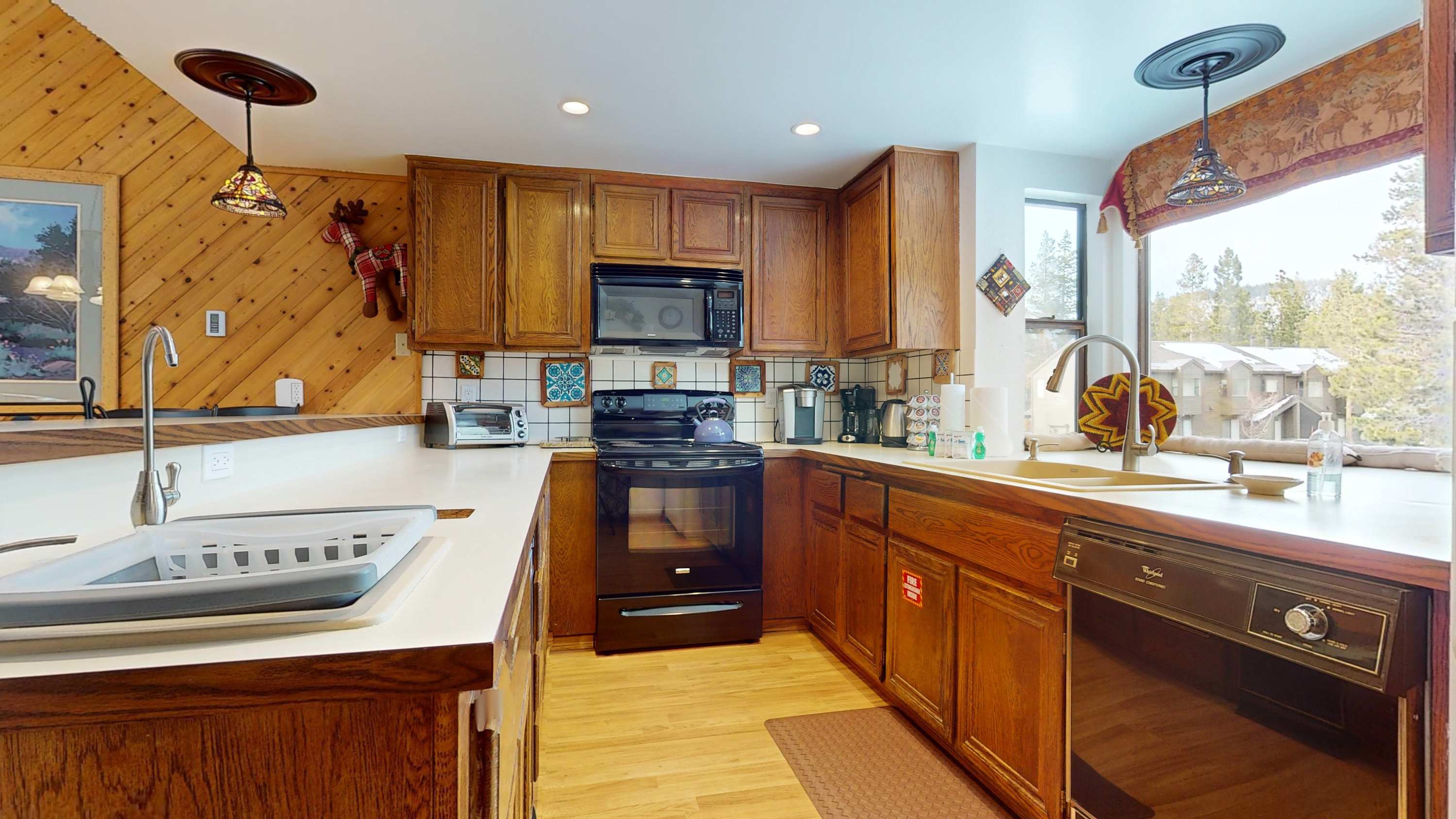 Craft culinary delights in the fully-equipped kitchen