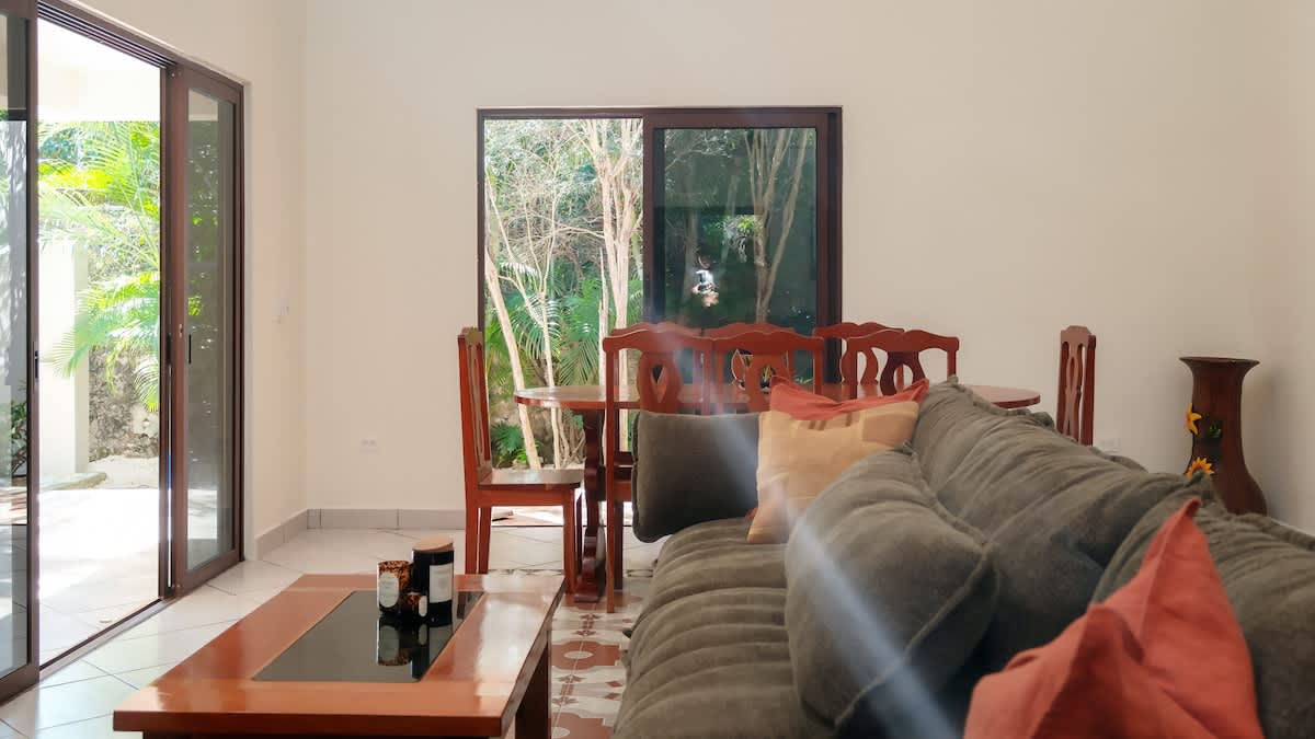 cozy living room designed for comfort and relaxation