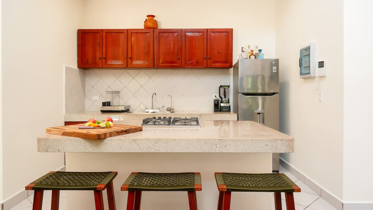 Enjoy a fully equipped kitchen, perfect for home-cooked meals