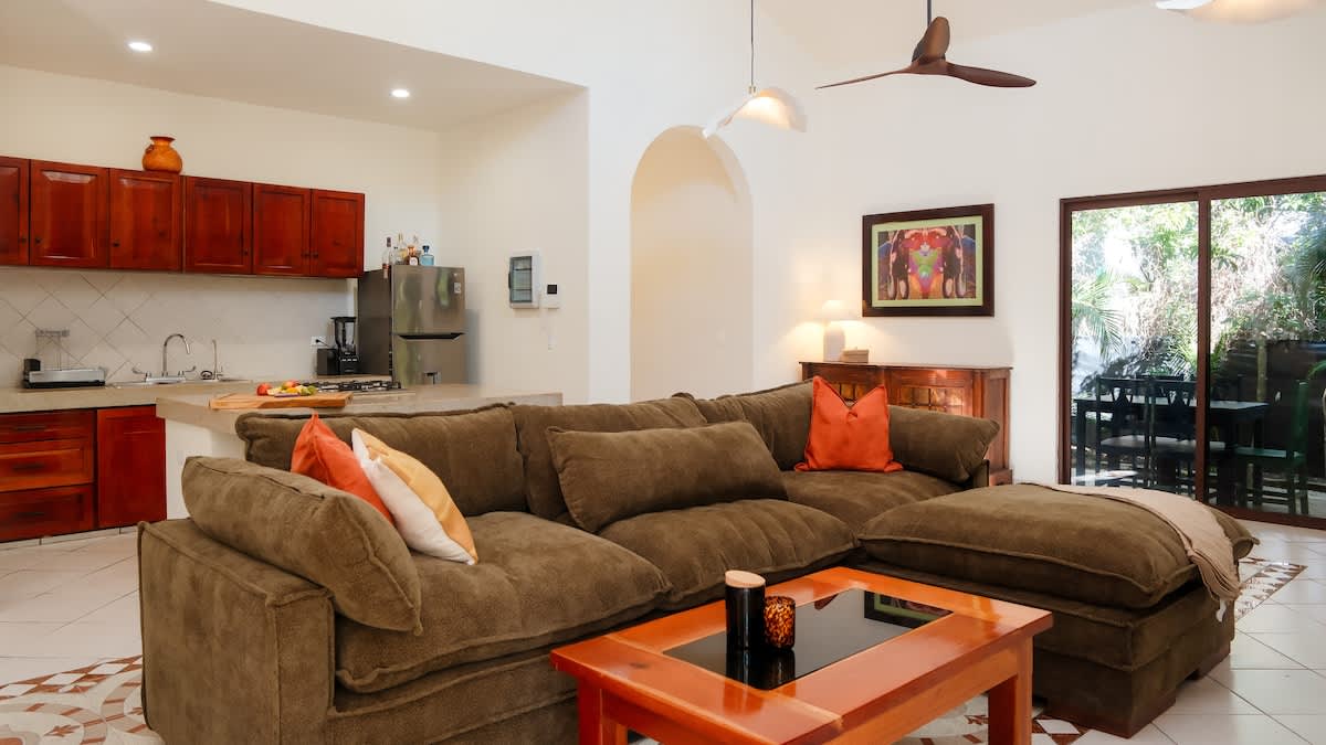 cozy living room designed for comfort and relaxation