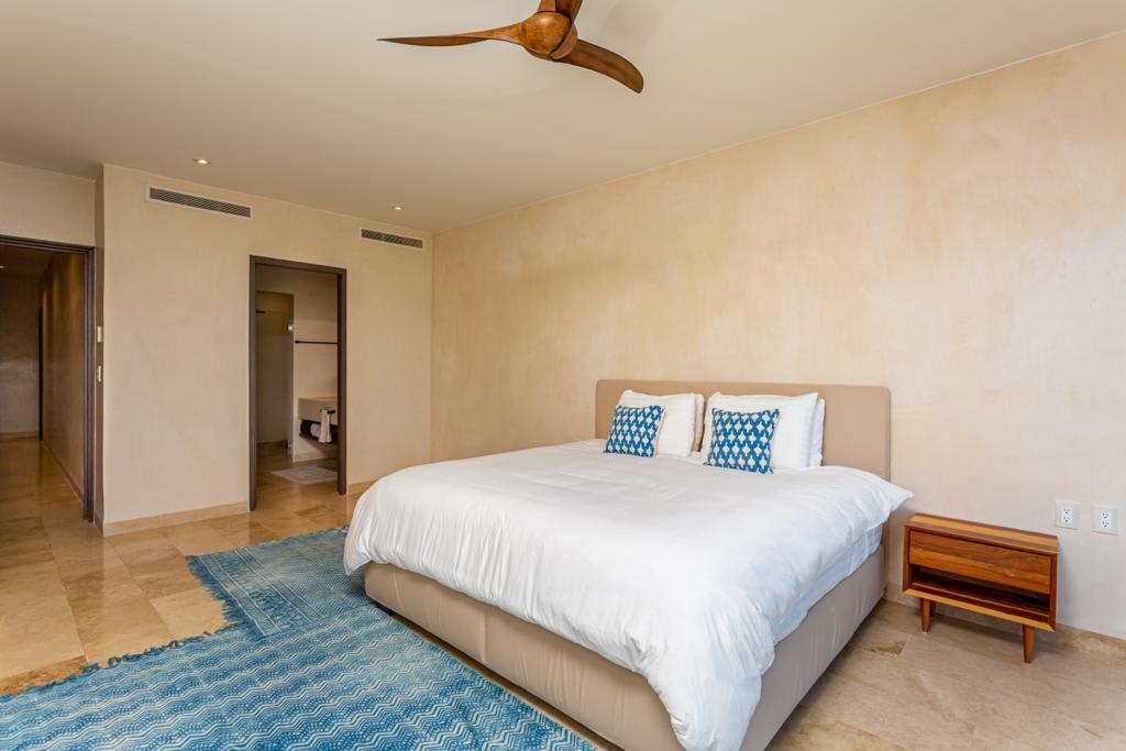 Bedroom #1 features two comfortable king-size beds and beautiful ocean views, creating the perfect relaxing retreat.
